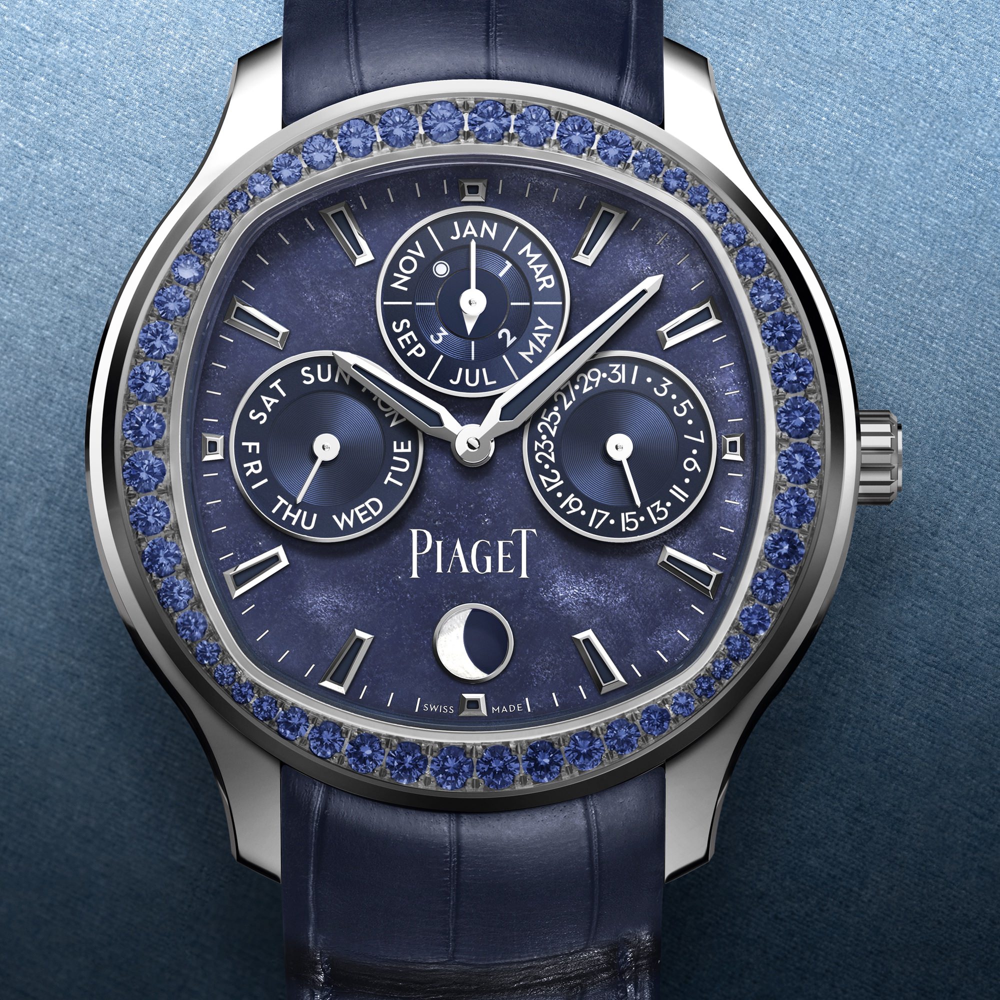 Polo Perpetual Calendar Obsidian — view 3