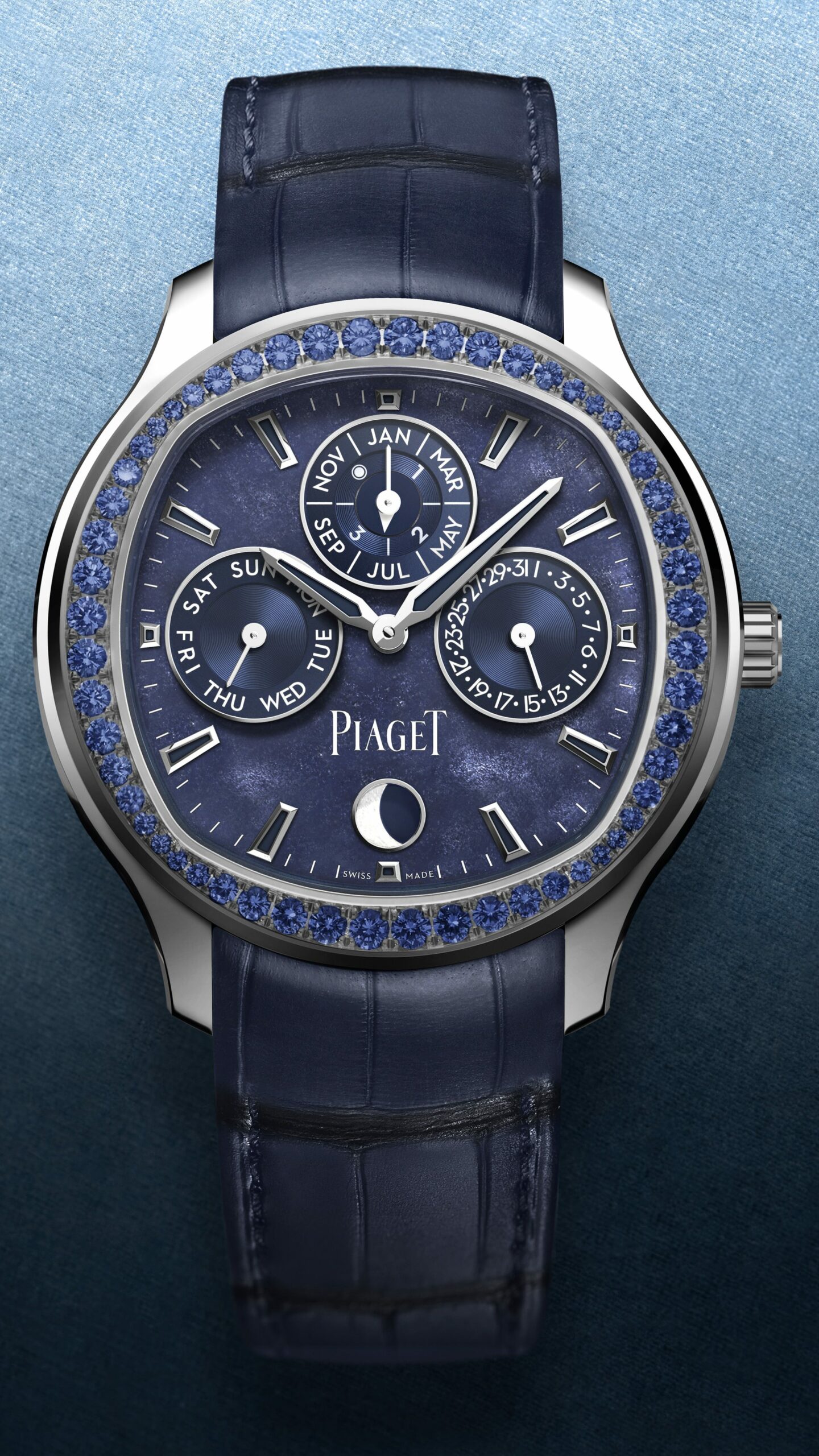Polo Perpetual Calendar Obsidian — view 4