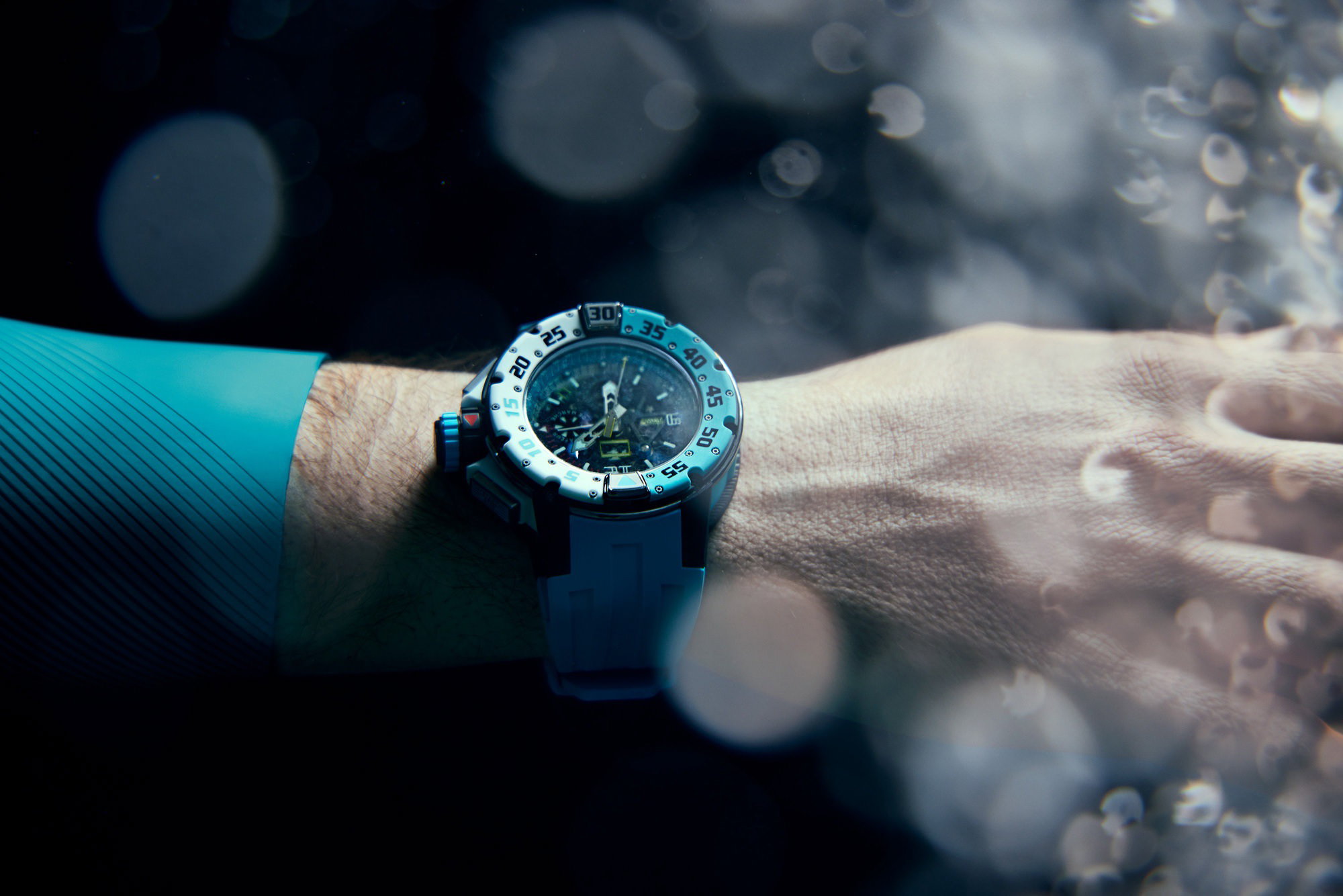 RM 032 Automatic Winding Flyback Chronograph, Les Voiles de Saint Barth Limited Edition — view 2