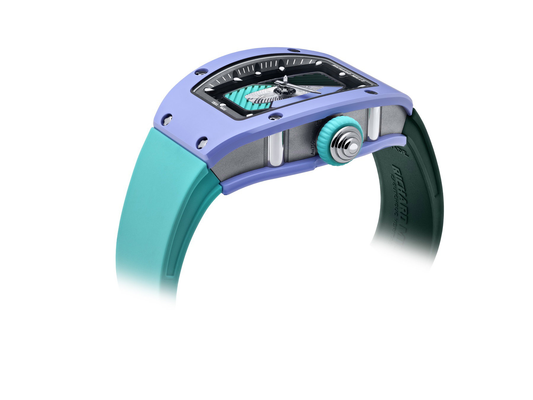 RM 07-01 Automatic Coloured Ceramics Pastel Blue Limited Edition — view 2