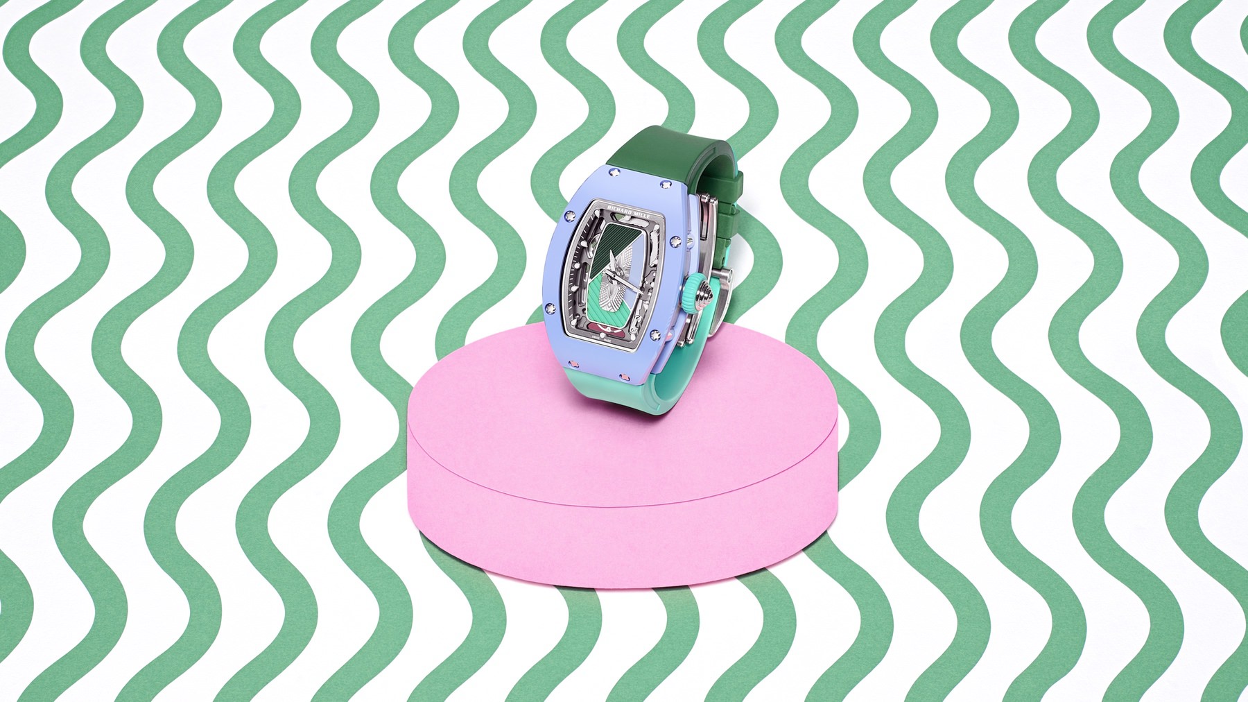 RM 07-01 Automatic Coloured Ceramics Pastel Blue Limited Edition — view 4