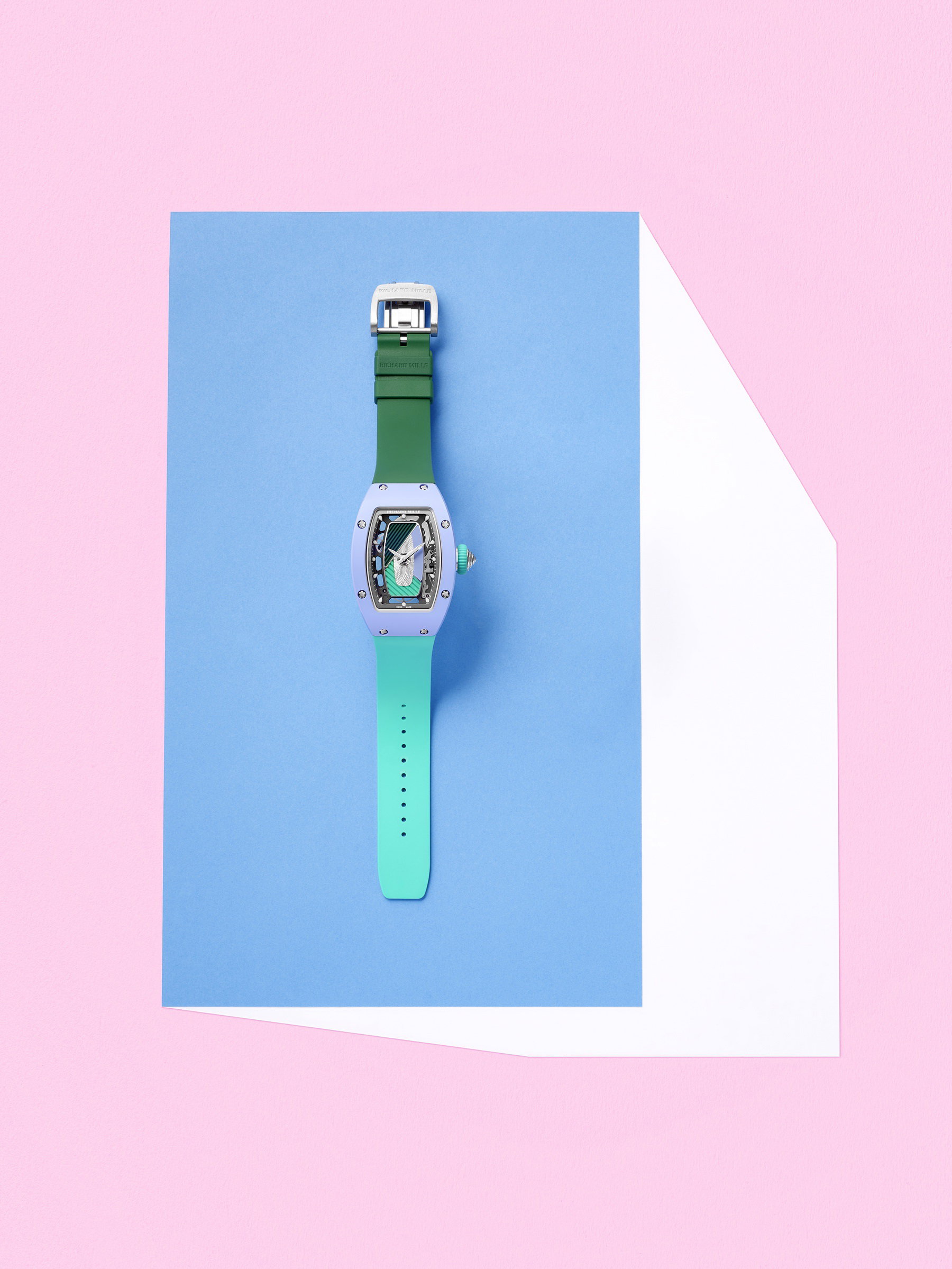 RM 07-01 Automatic Coloured Ceramics Pastel Blue Limited Edition — view 5