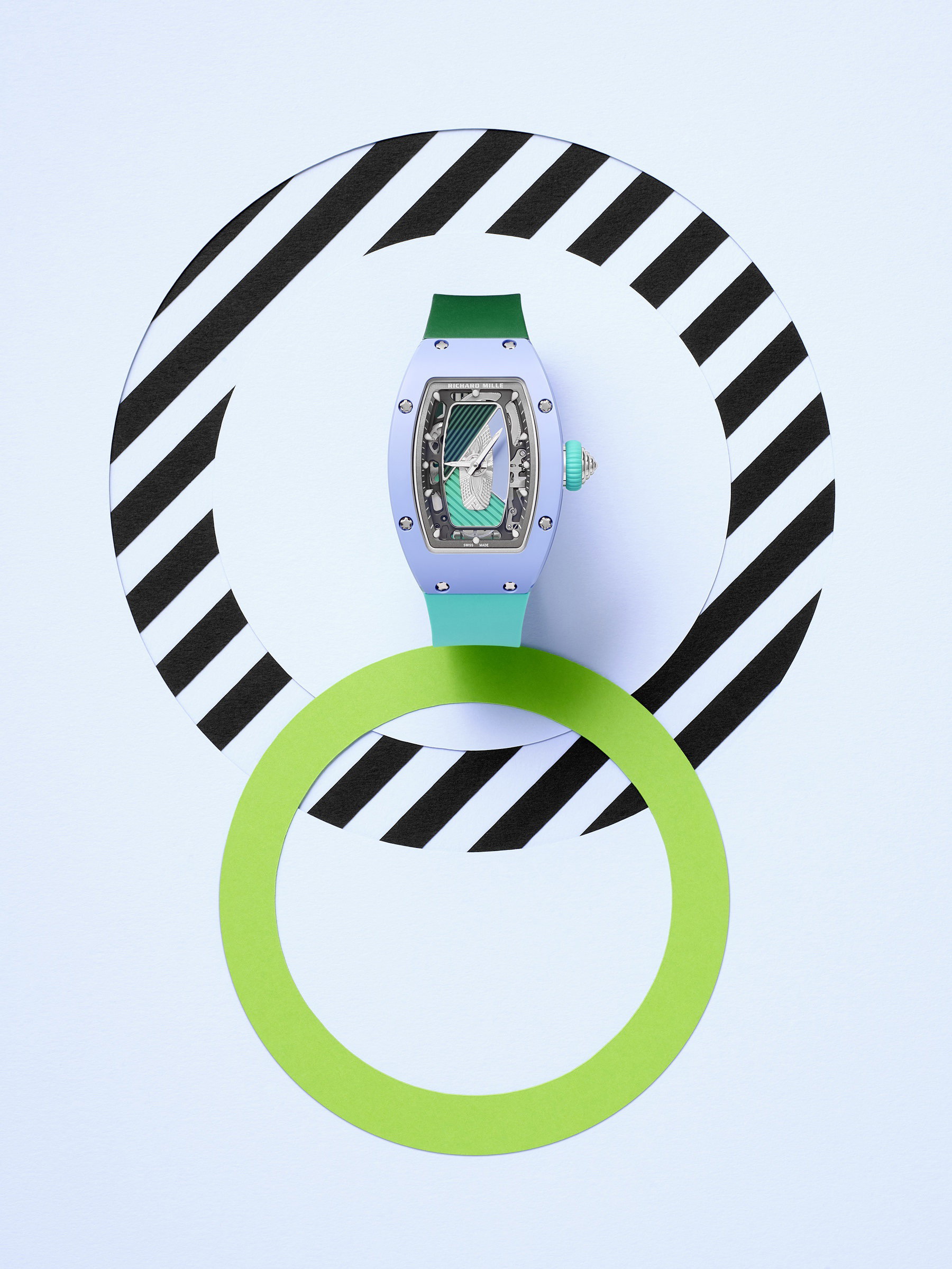 RM 07-01 Automatic Coloured Ceramics Pastel Blue Limited Edition — view 6