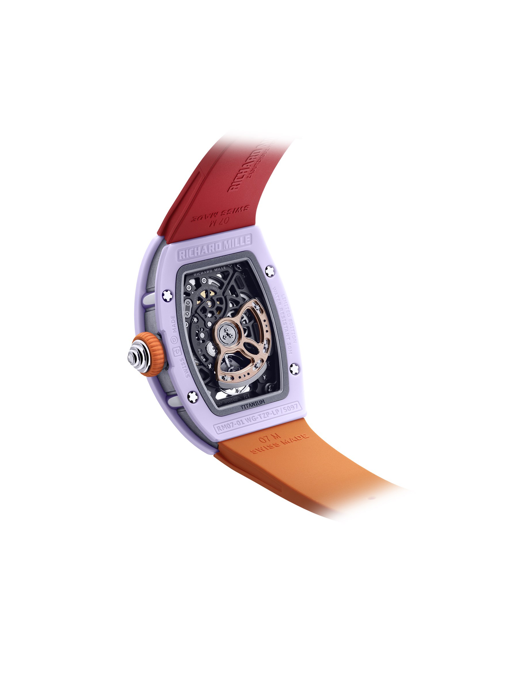 RM 07-01 Automatic Coloured Ceramics Pastel Lavender Limited Edition — view 2