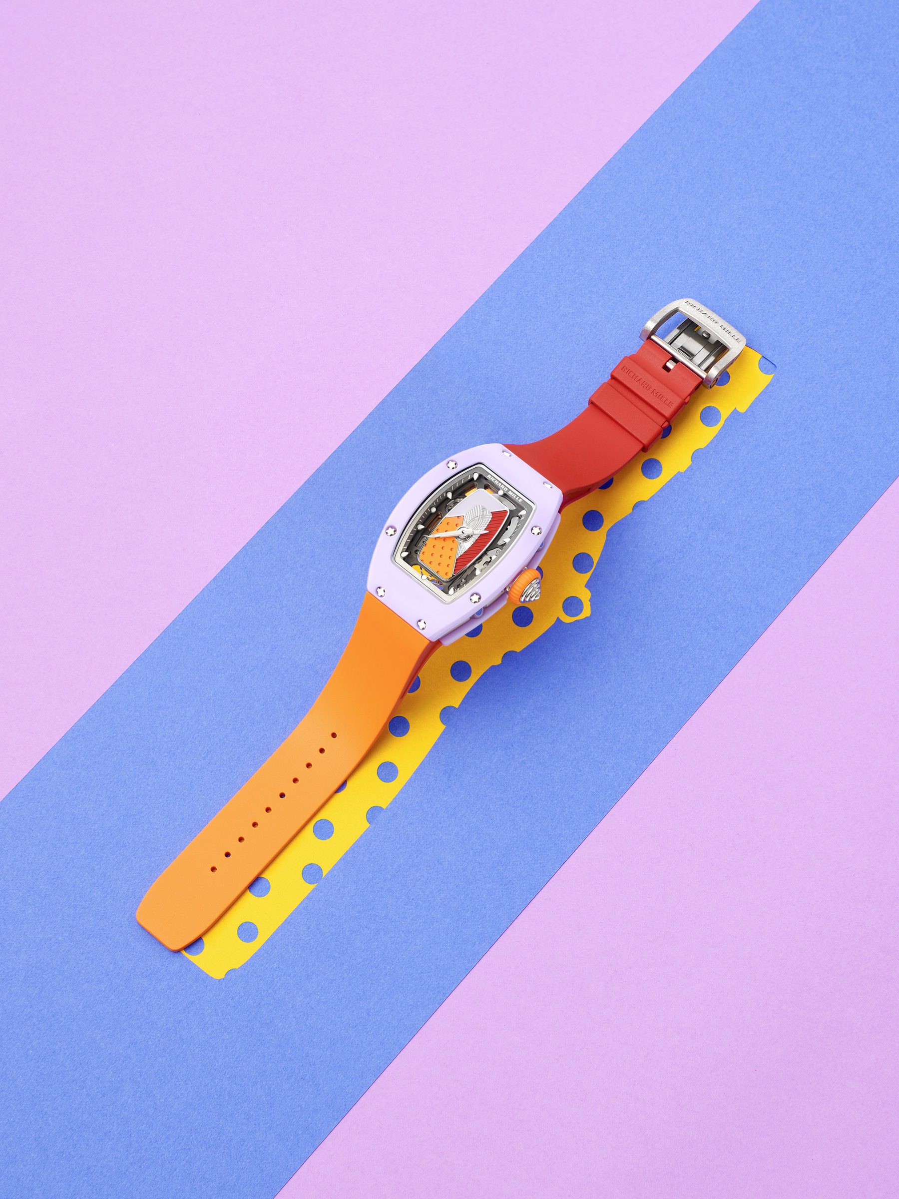 RM 07-01 Automatic Coloured Ceramics Pastel Lavender Limited Edition — view 7