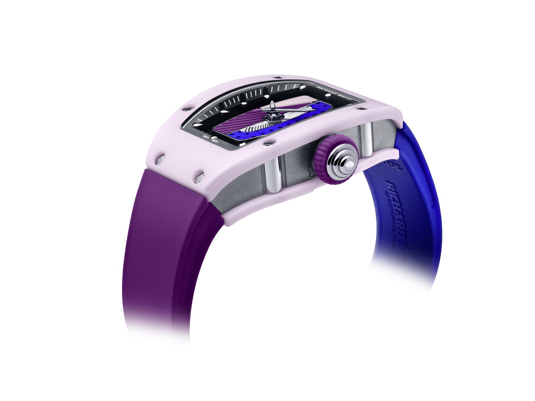 RM 07-01 Automatic Coloured Ceramics Pastel Pink Limited Edition — view 2