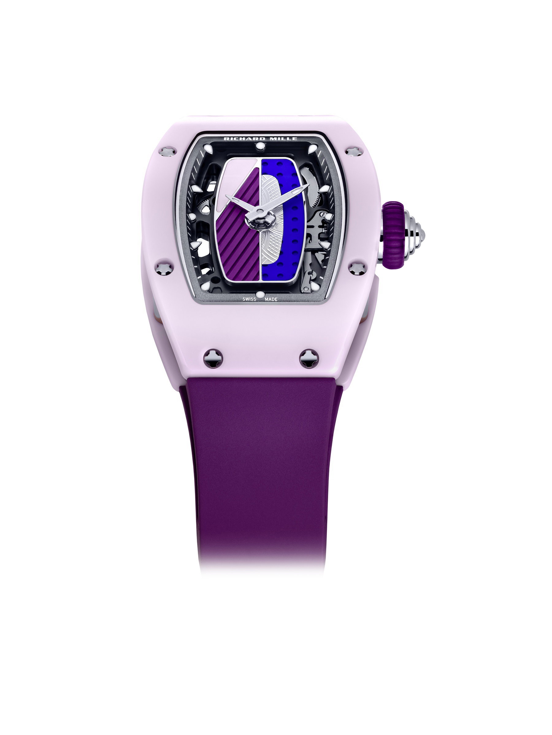 RM 07-01 Automatic Coloured Ceramics Pastel Pink Limited Edition — view 6