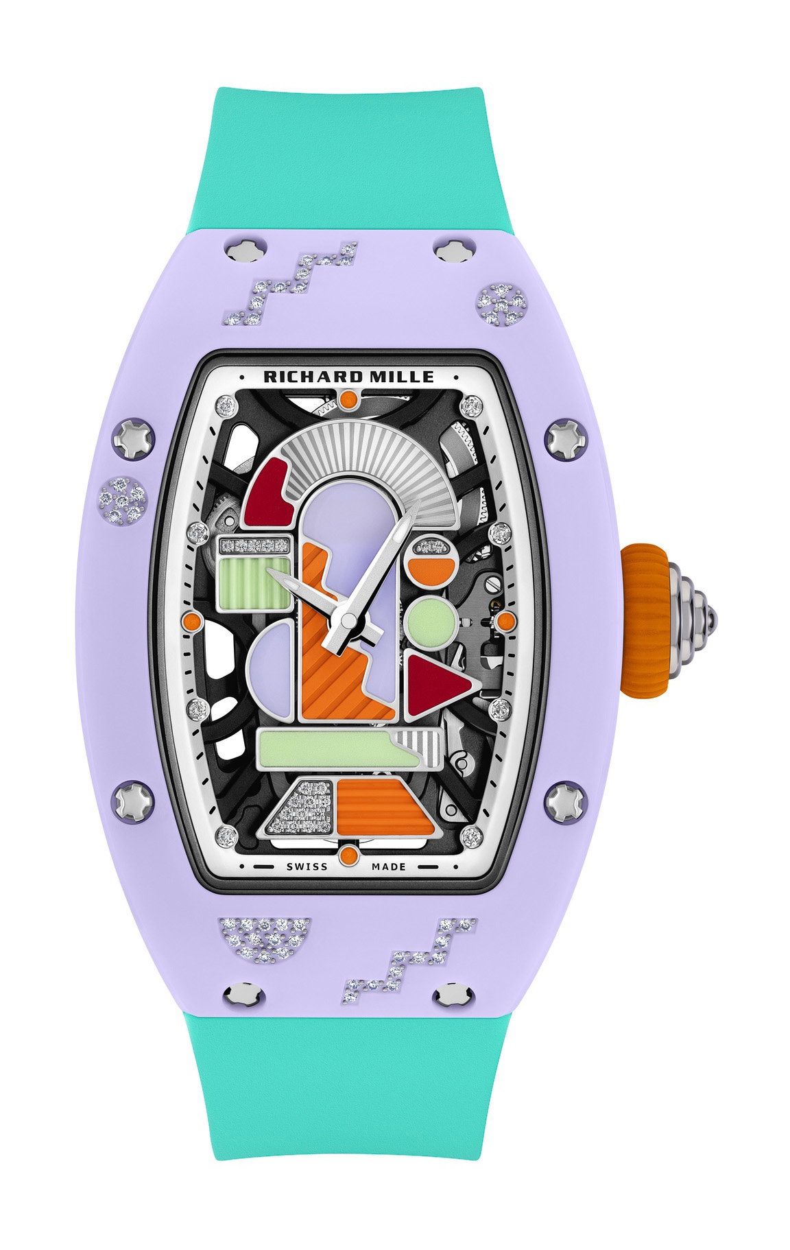 RM 07-01 Automatic Winding Coloured Ceramics Blush Pink — view 13
