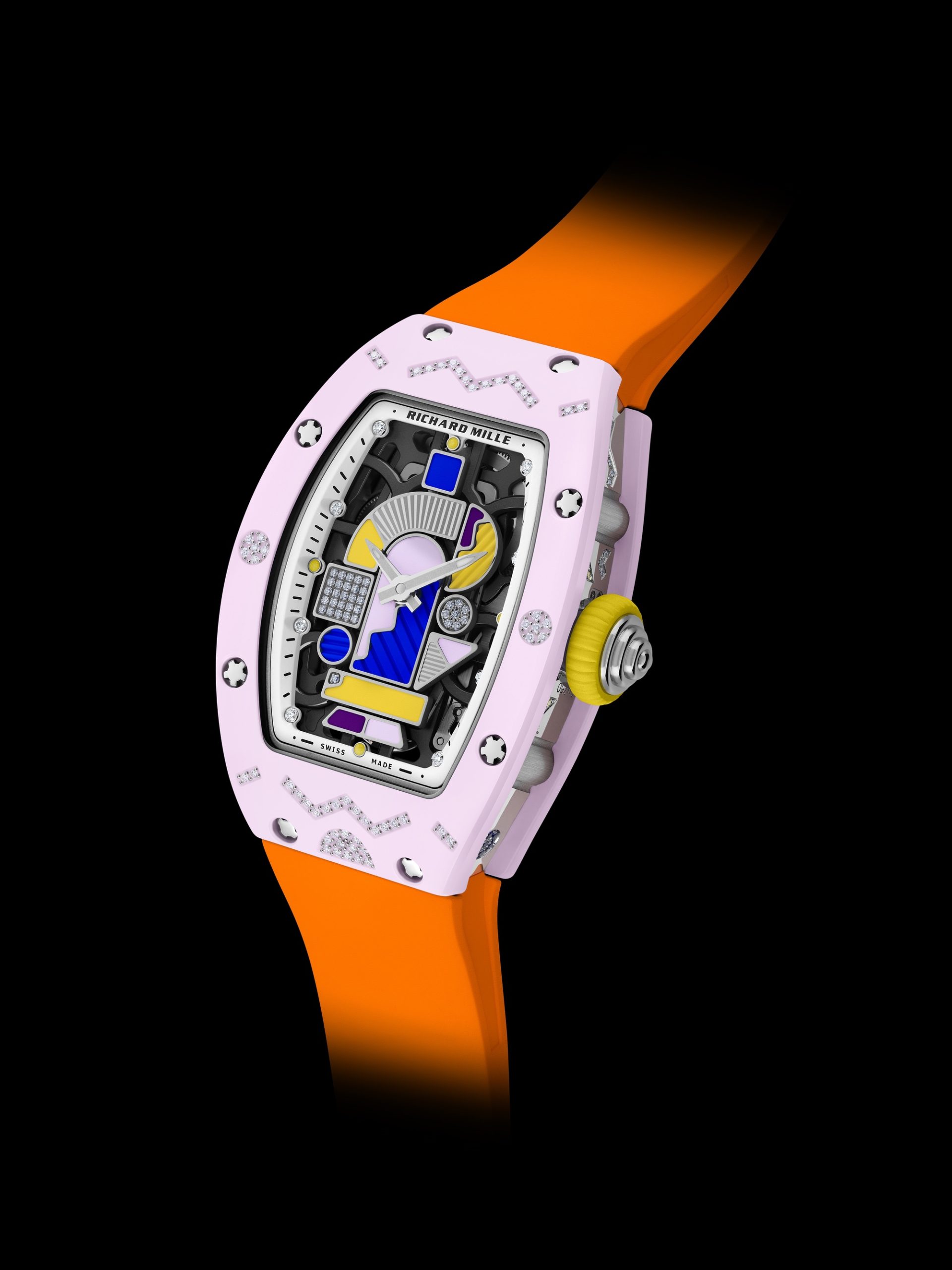 RM 07-01 Automatic Winding Coloured Ceramics Blush Pink — view 4