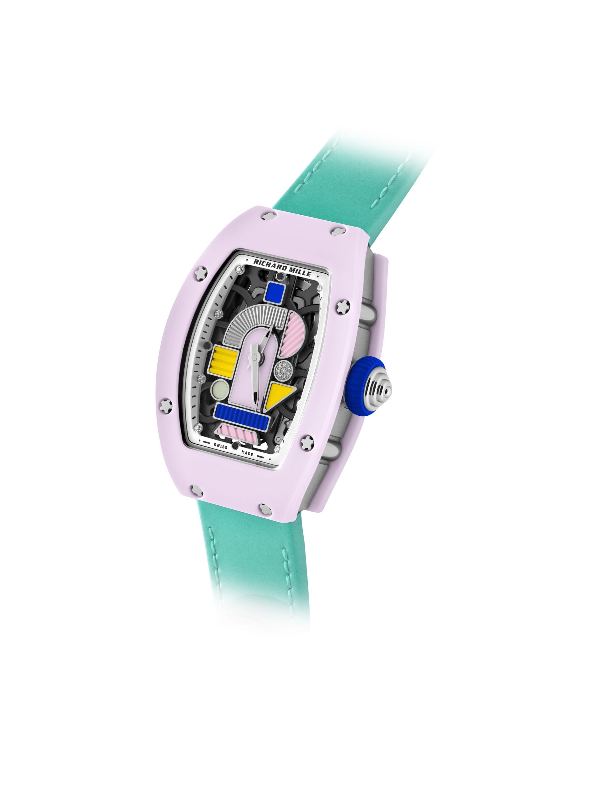 RM 07-01 Automatic Winding Coloured Ceramics Blush Pink — view 4