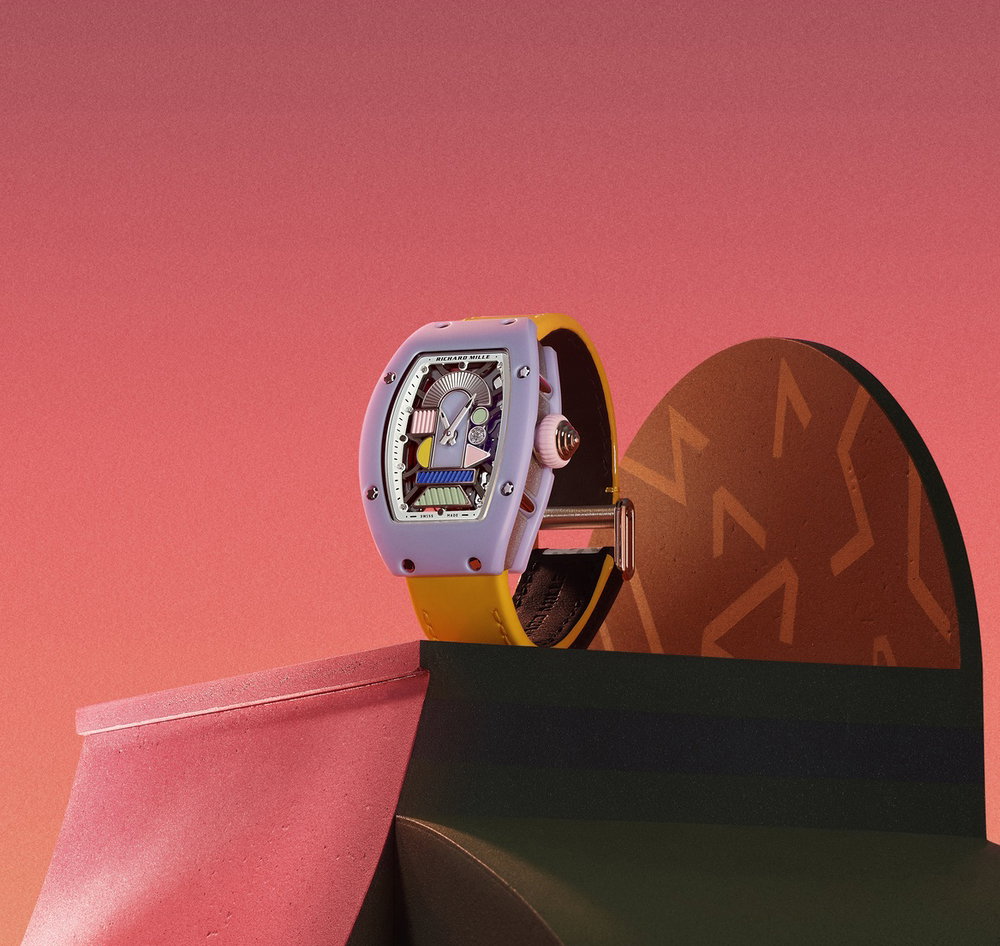 RM 07-01 Automatic Winding Coloured Ceramics Lavender — view 3