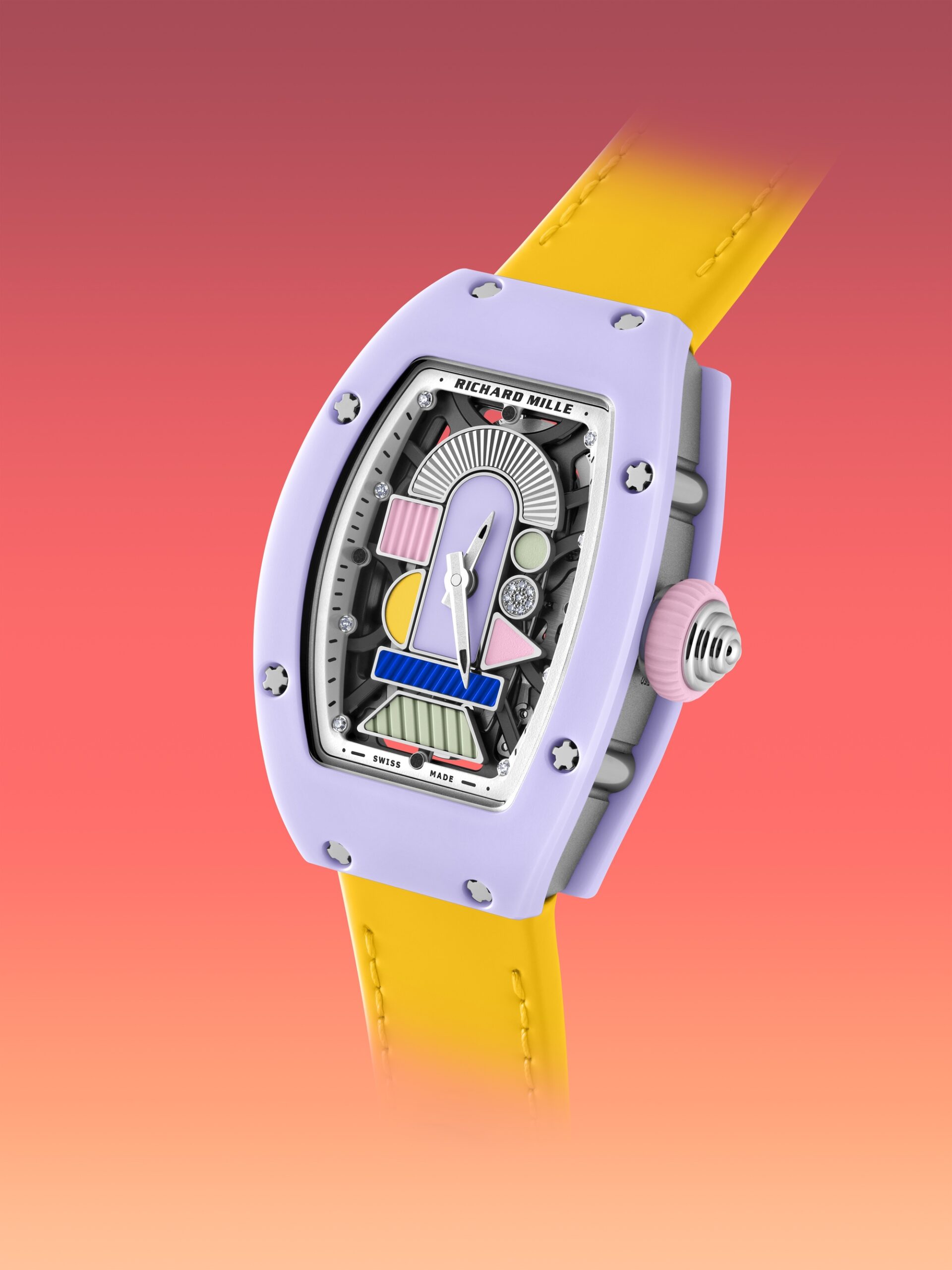 RM 07-01 Automatic Winding Coloured Ceramics Lavender — view 4