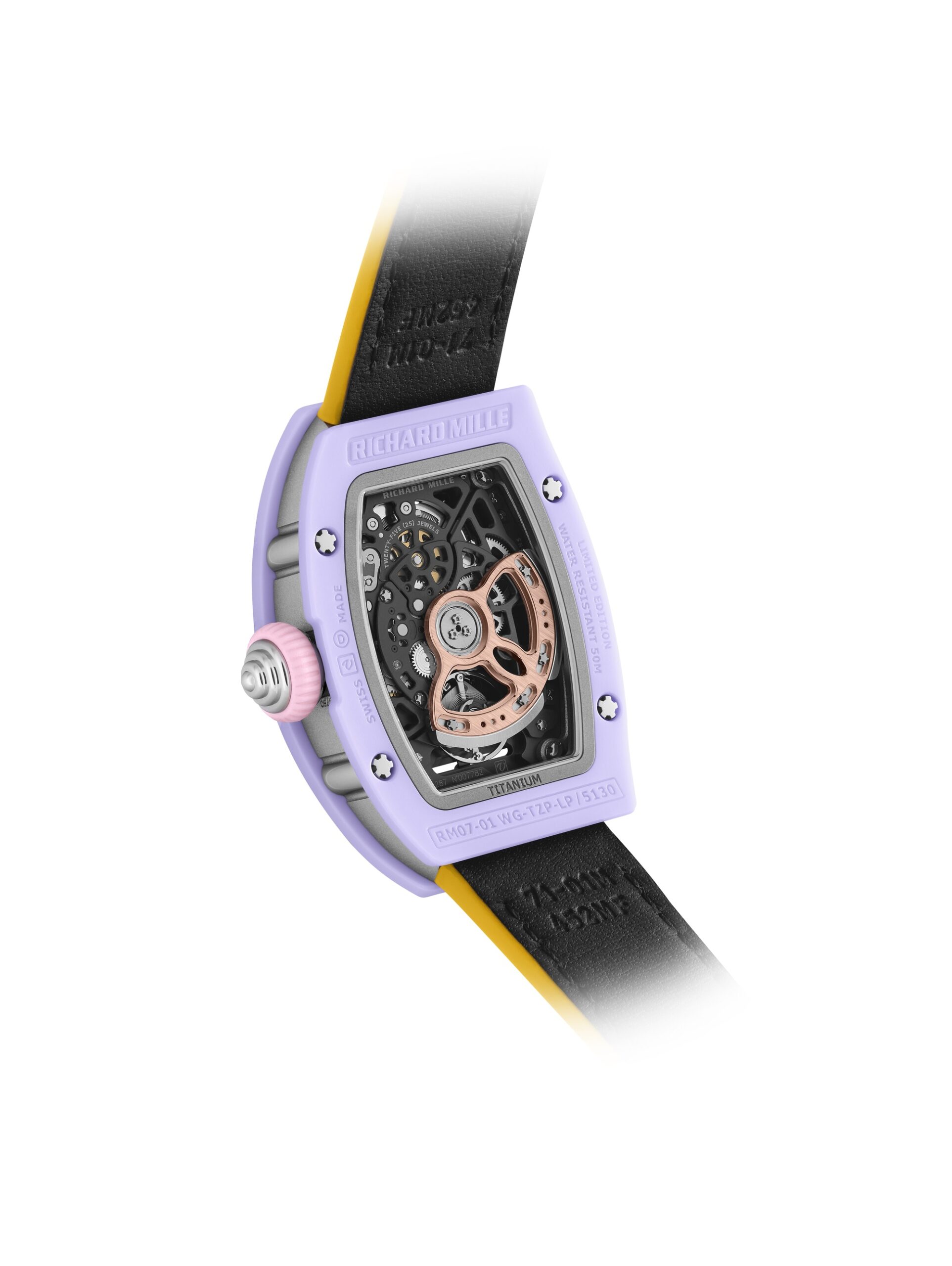 RM 07-01 Automatic Winding Coloured Ceramics Lavender — view 5