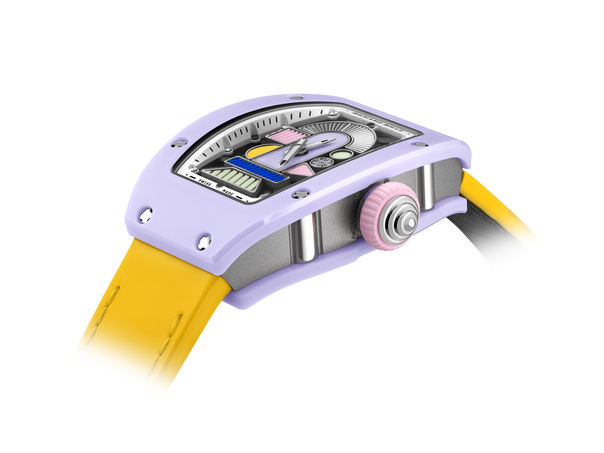 RM 07-01 Automatic Winding Coloured Ceramics Lavender — view 9