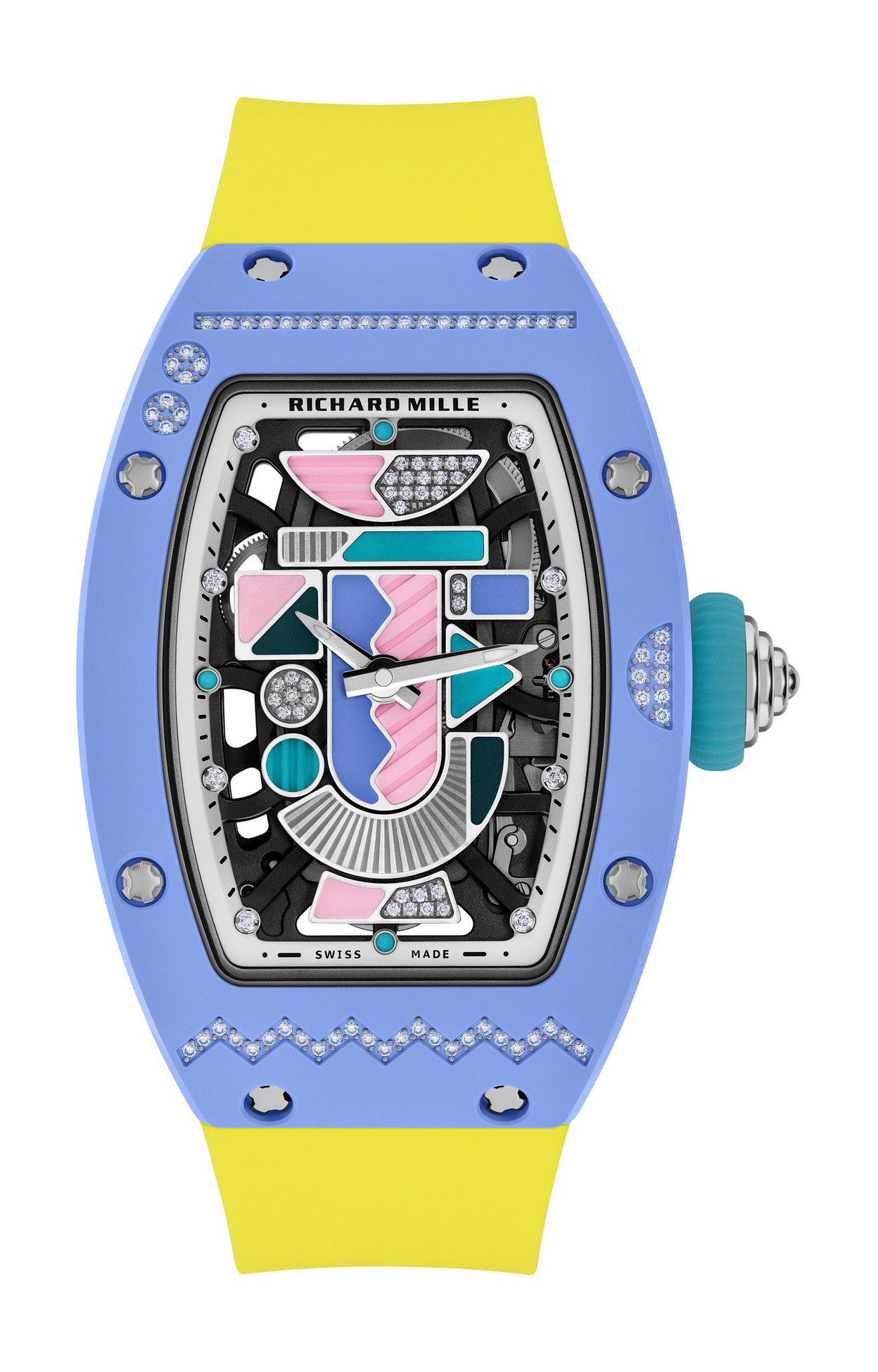 RM 07-01 Automatic Winding Coloured Ceramics Lavender Pink — view 11