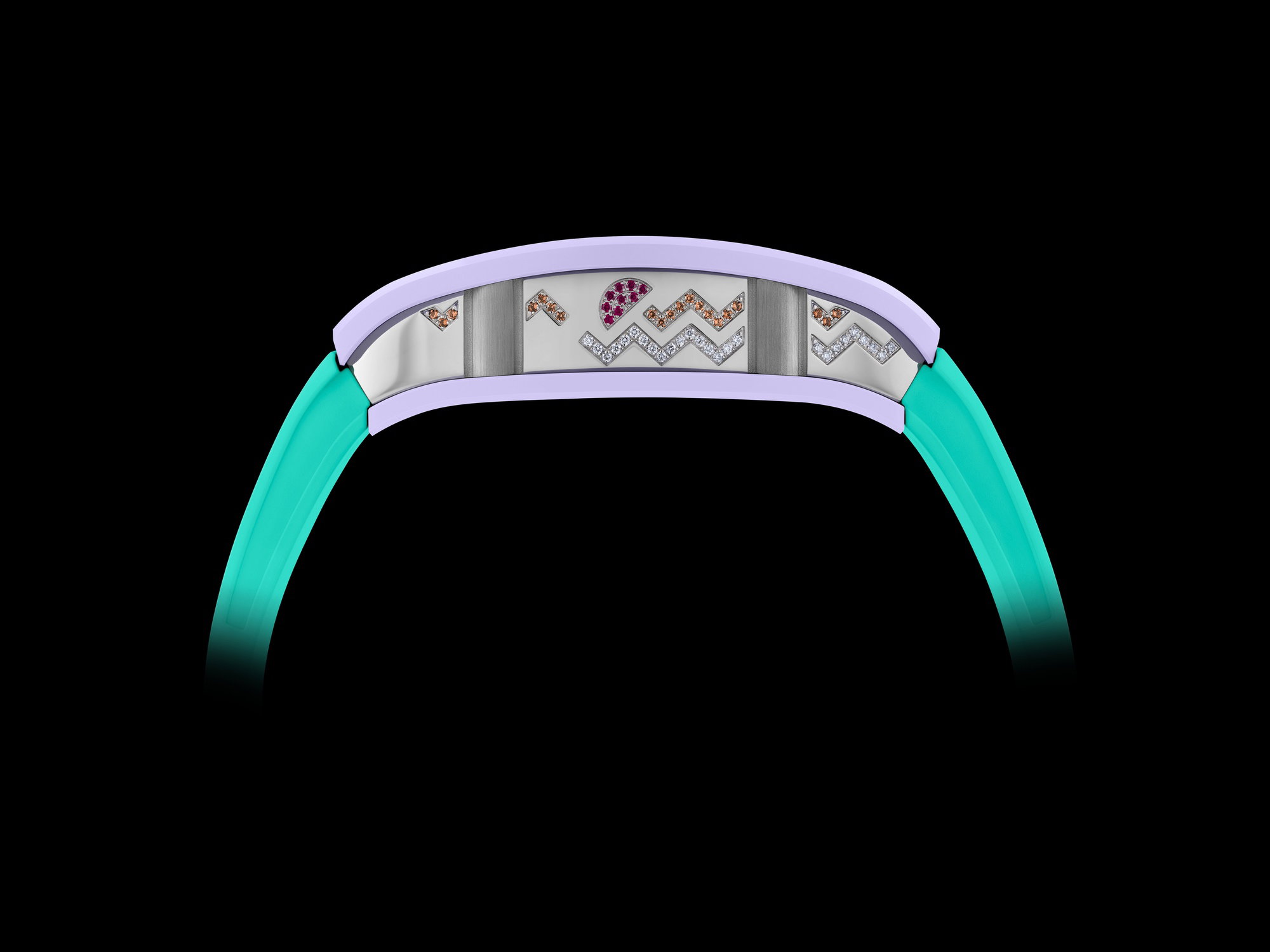 RM 07-01 Automatic Winding Coloured Ceramics Lavender Pink — view 5