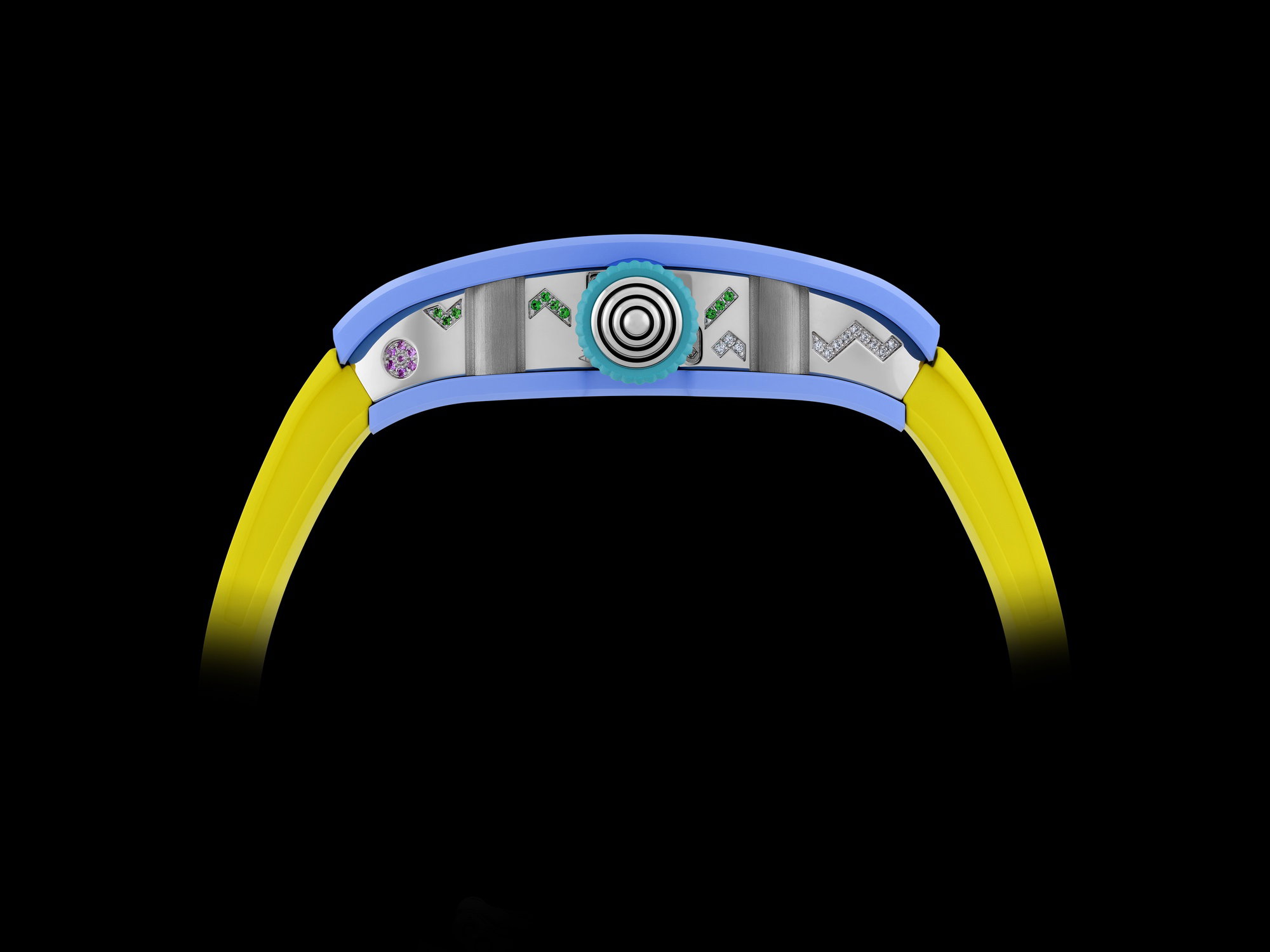 RM 07-01 Automatic Winding Coloured Ceramics Powder Blue — view 4