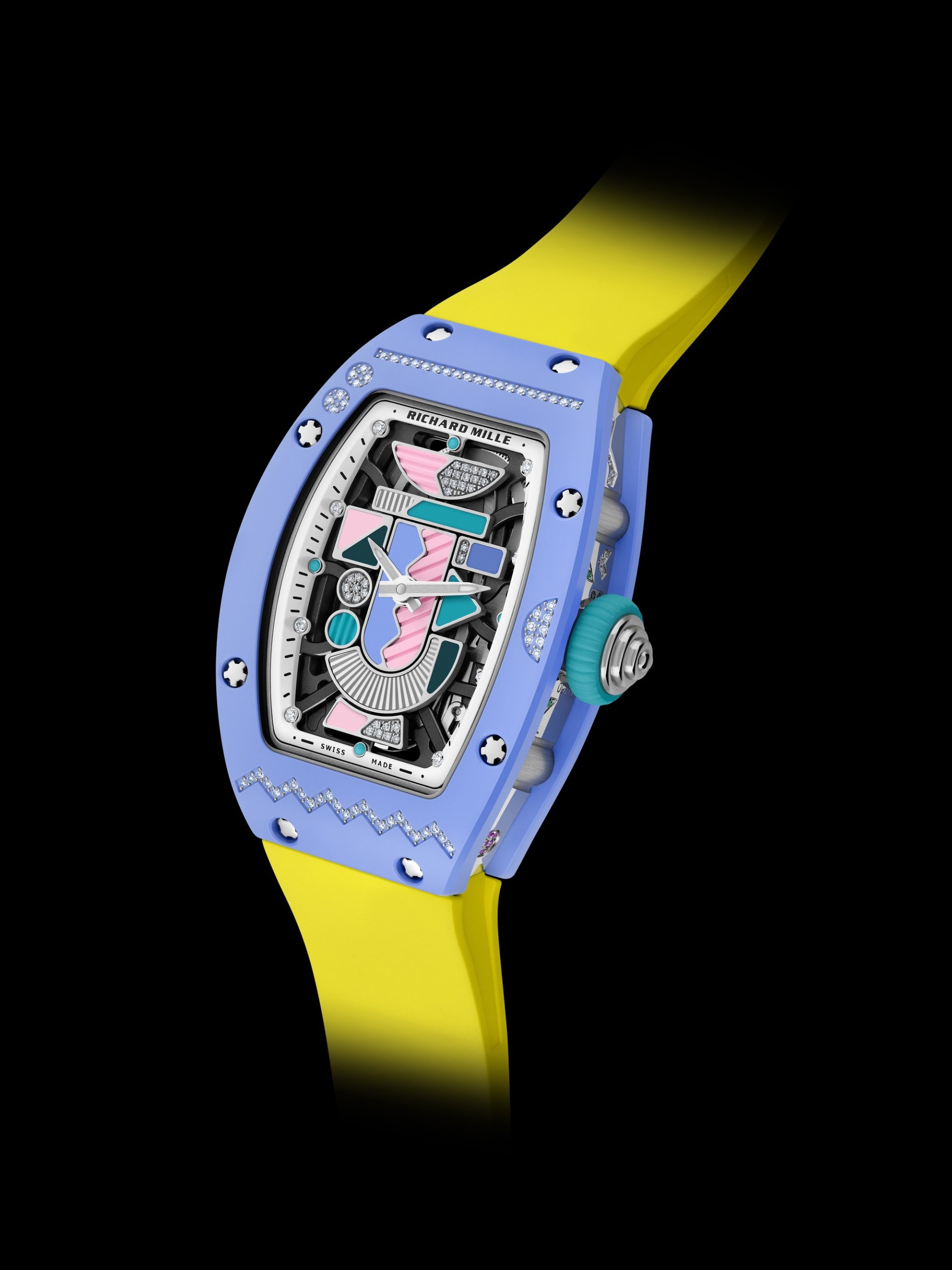 RM 07-01 Automatic Winding Coloured Ceramics Powder Blue — view 5