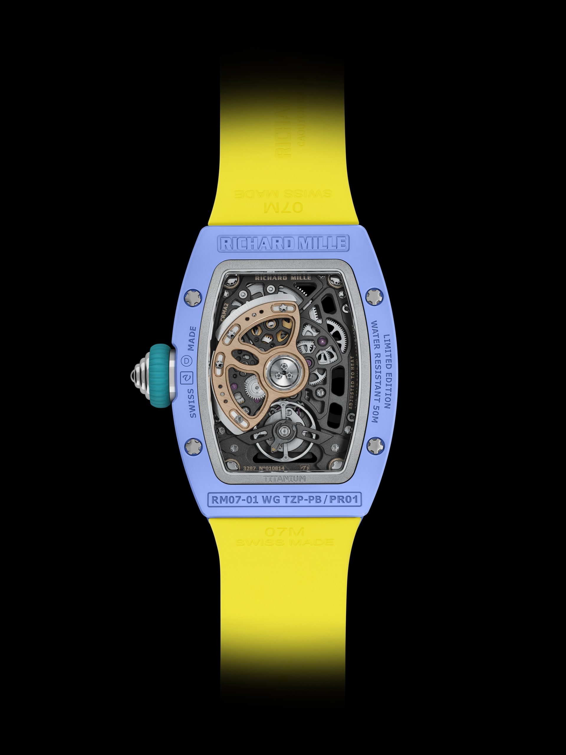 RM 07-01 Automatic Winding Coloured Ceramics Powder Blue — view 7