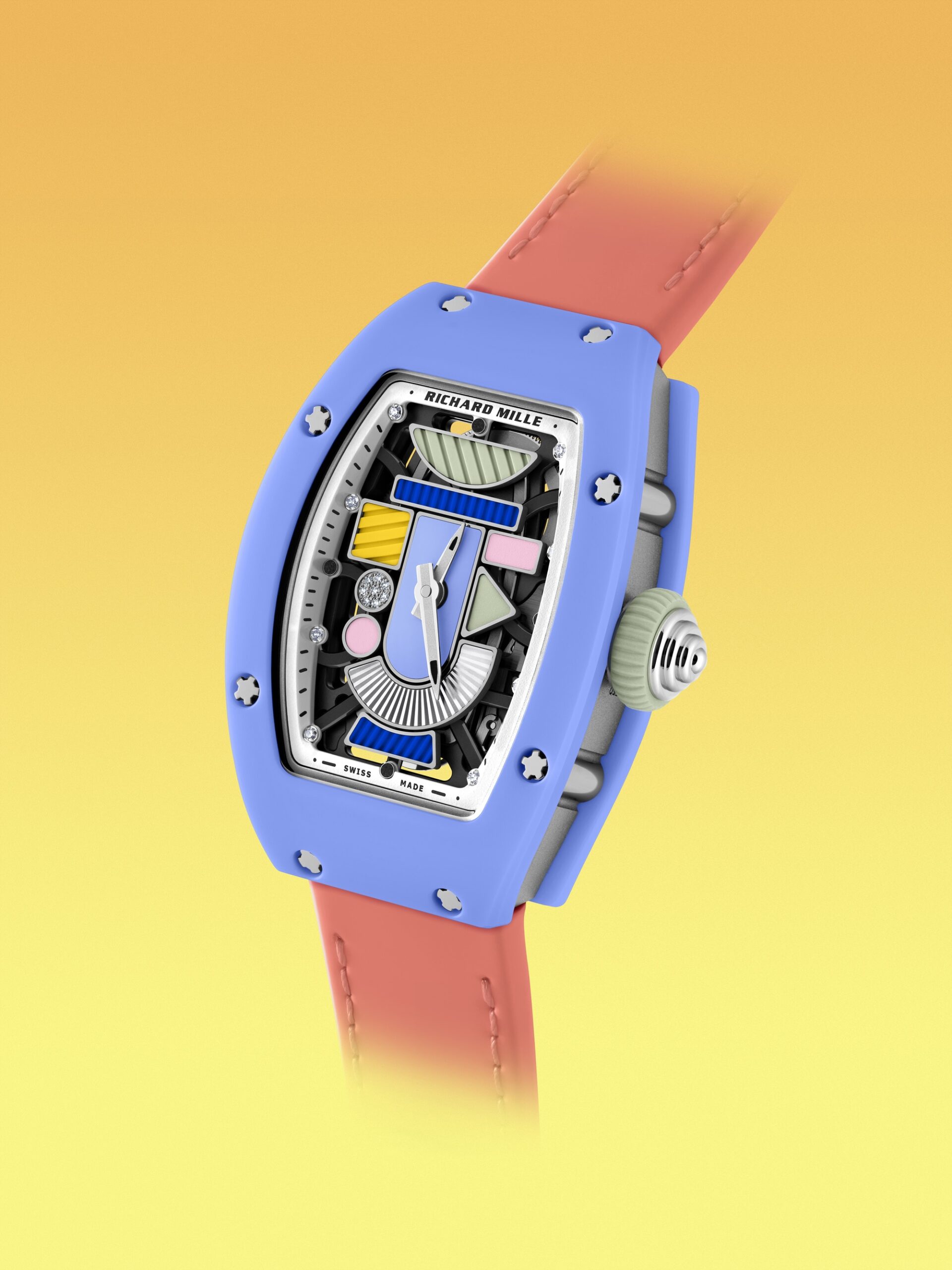 RM 07-01 Automatic Winding Coloured Ceramics Powder Blue — view 5