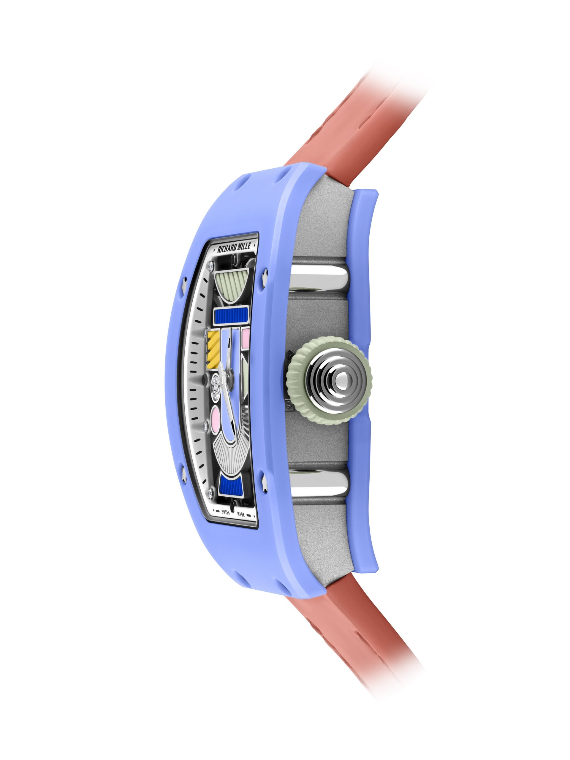 RM 07-01 Automatic Winding Coloured Ceramics Powder Blue — view 7