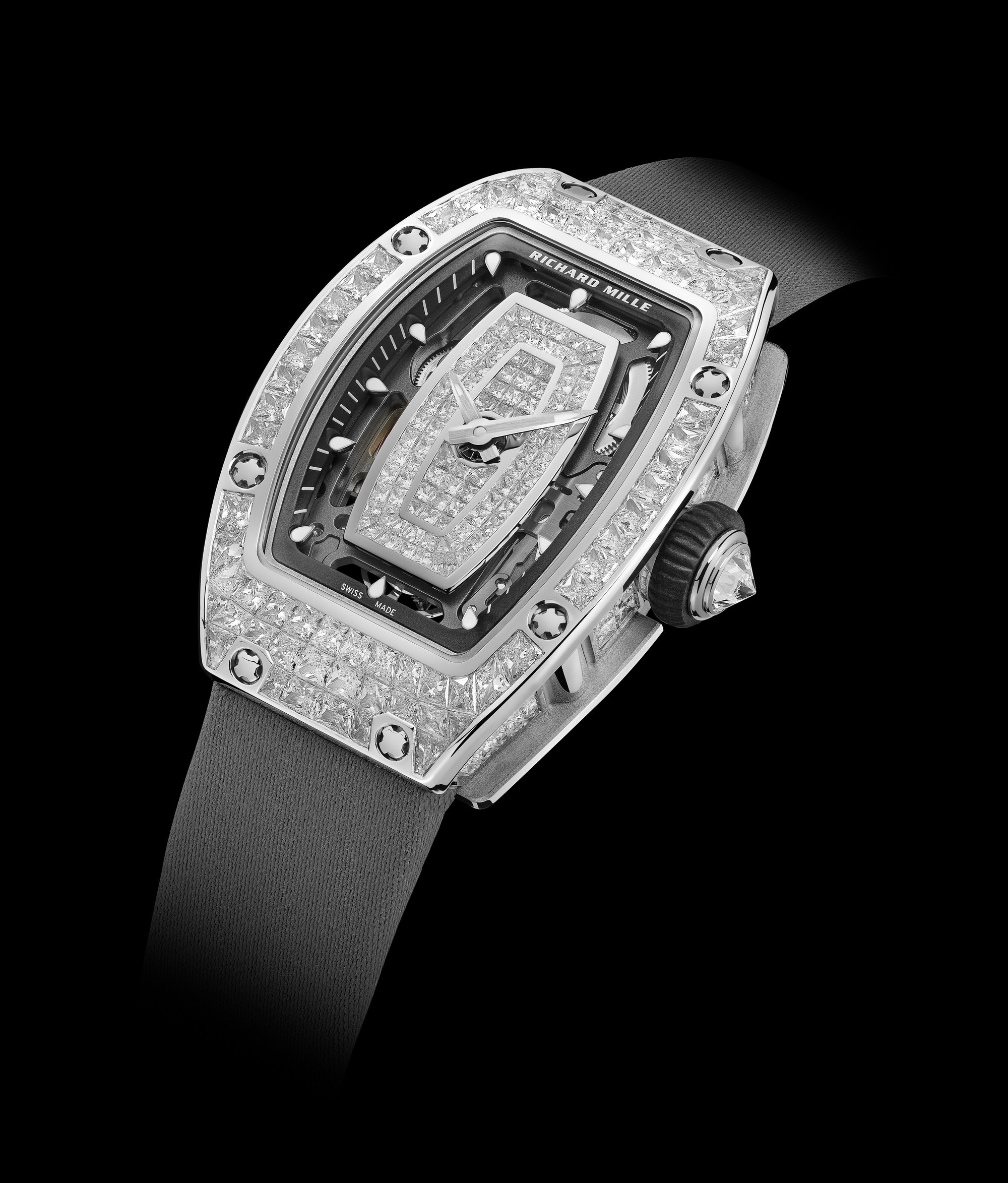 RM 07-01 Automatic Winding White Gold Baguette — view 4