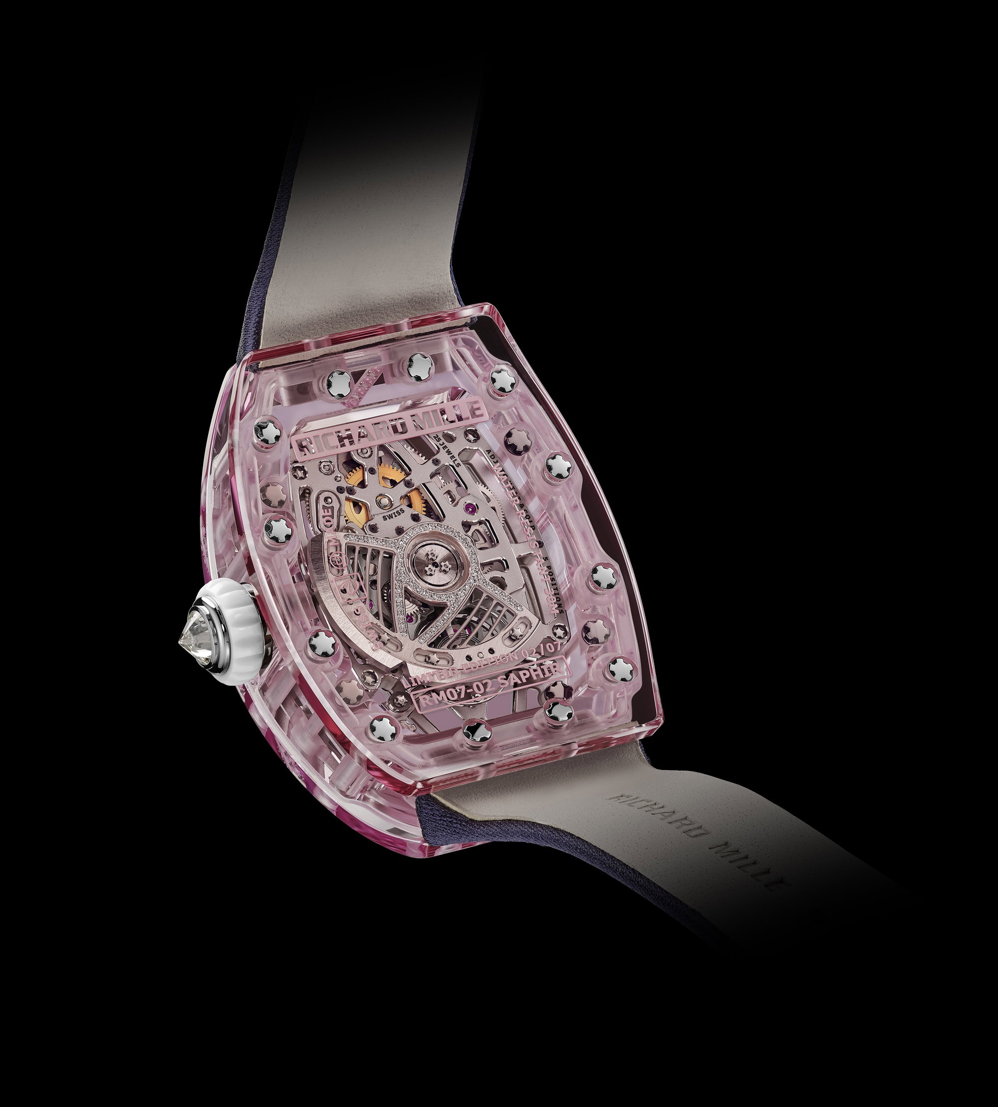 RM 07-02 Automatic Sapphire Pink Set — view 2