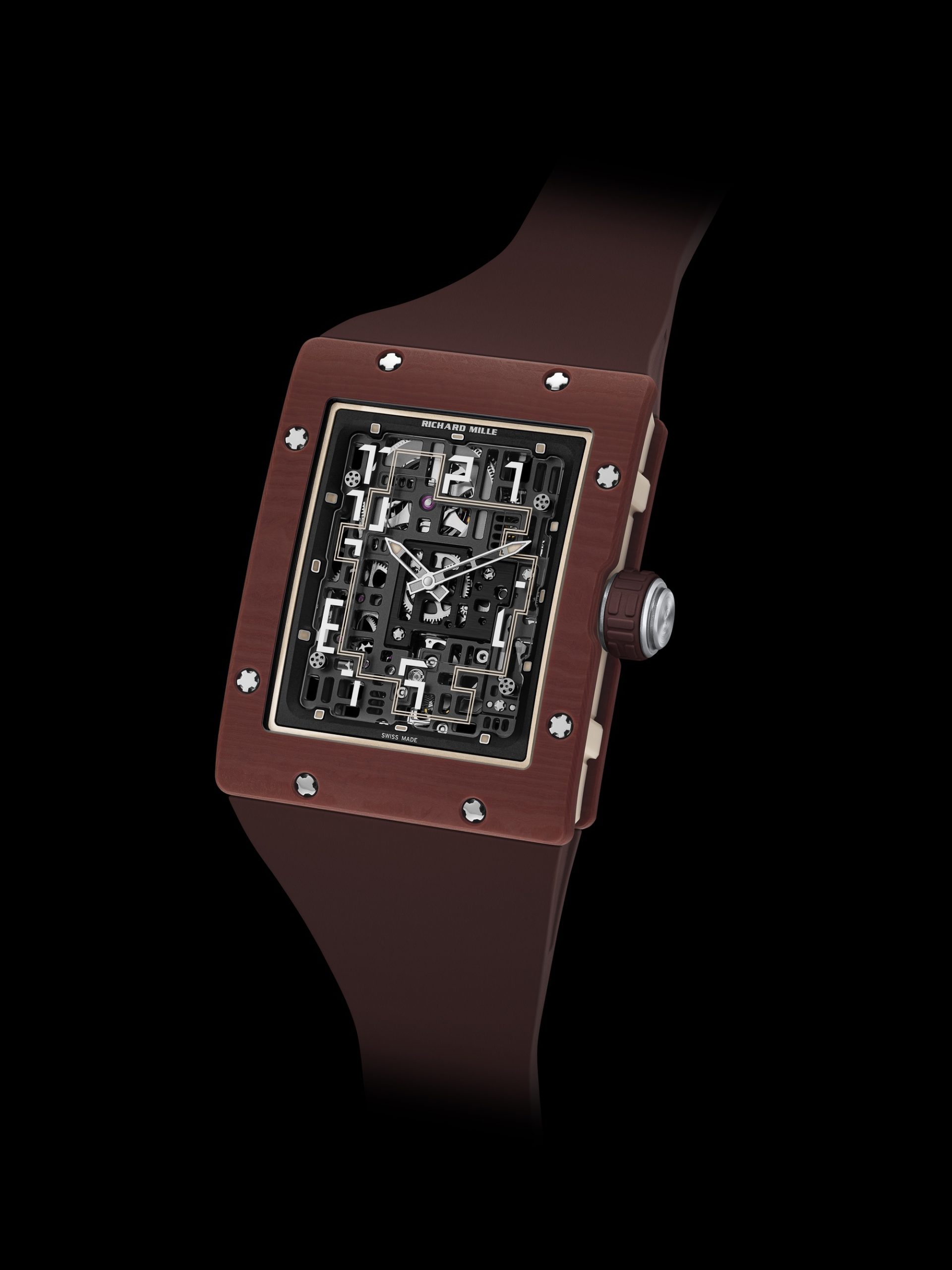 RM 16-02 Automatic Extraflat Terracotta Quartz TPT® — view 6