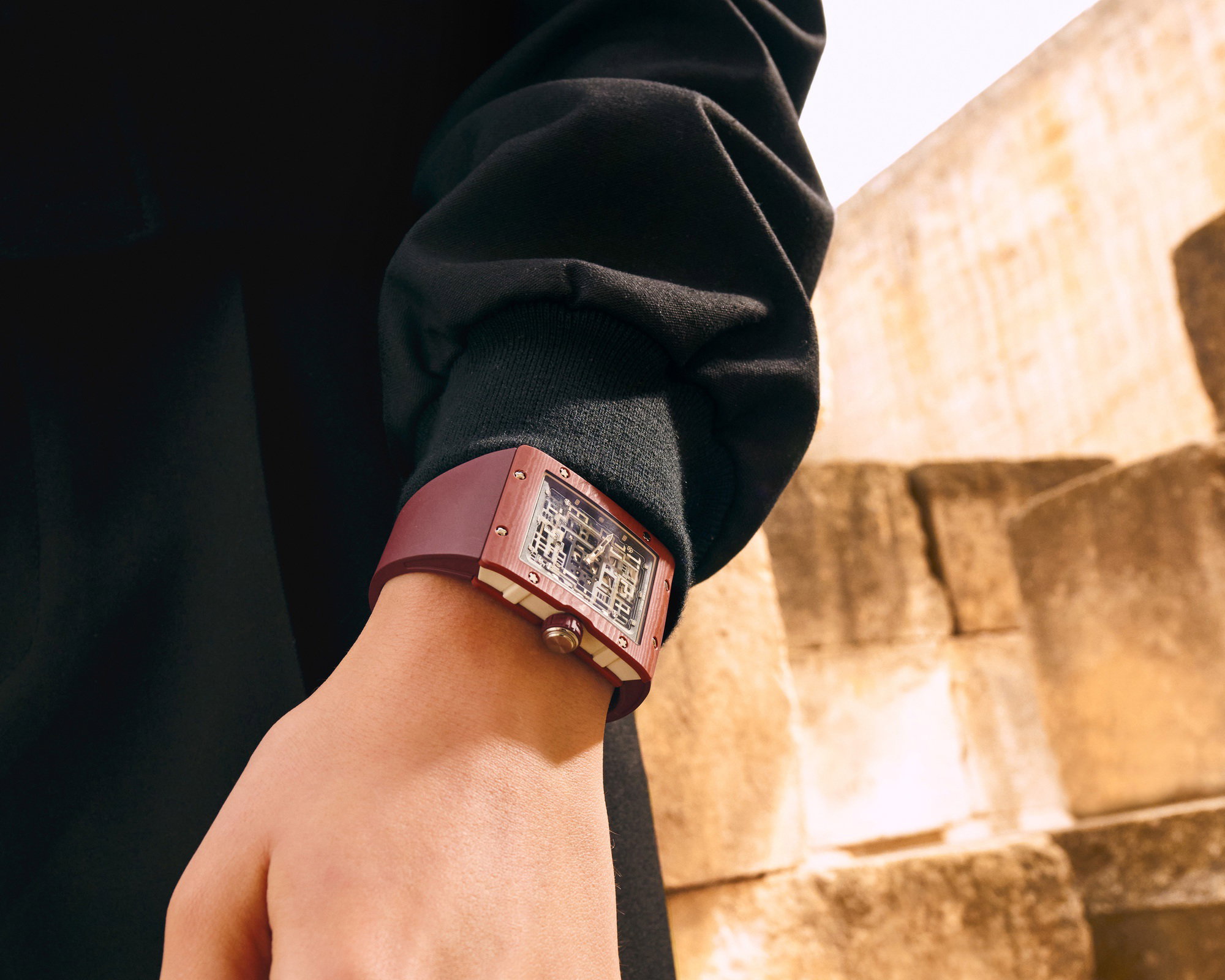 RM 16-02 Automatic Extraflat Terracotta Quartz TPT® — view 8