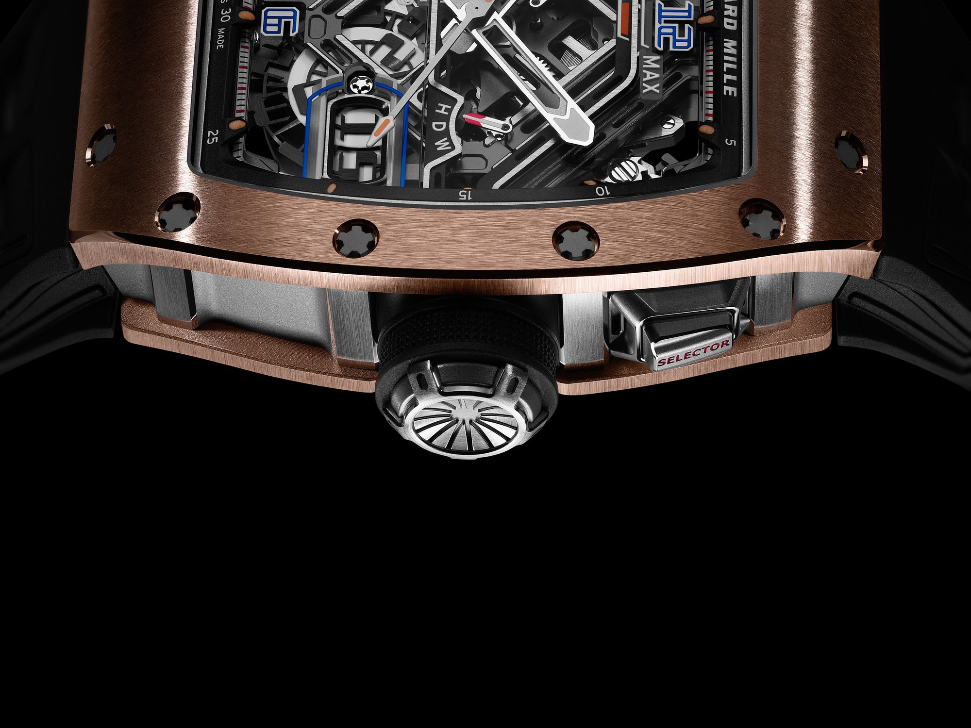 RM 30-01 Automatic Winding with Declutchable Rotor Red Gold — view 13
