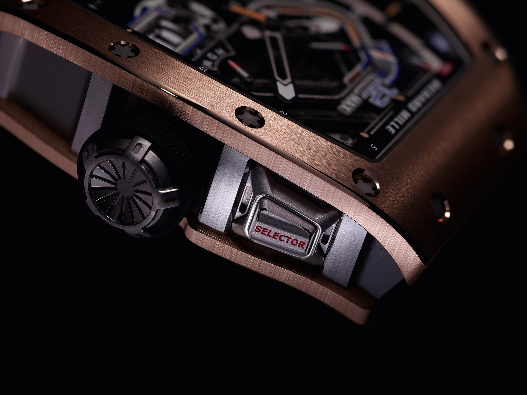RM 30-01 Automatic Winding with Declutchable Rotor Red Gold — view 14