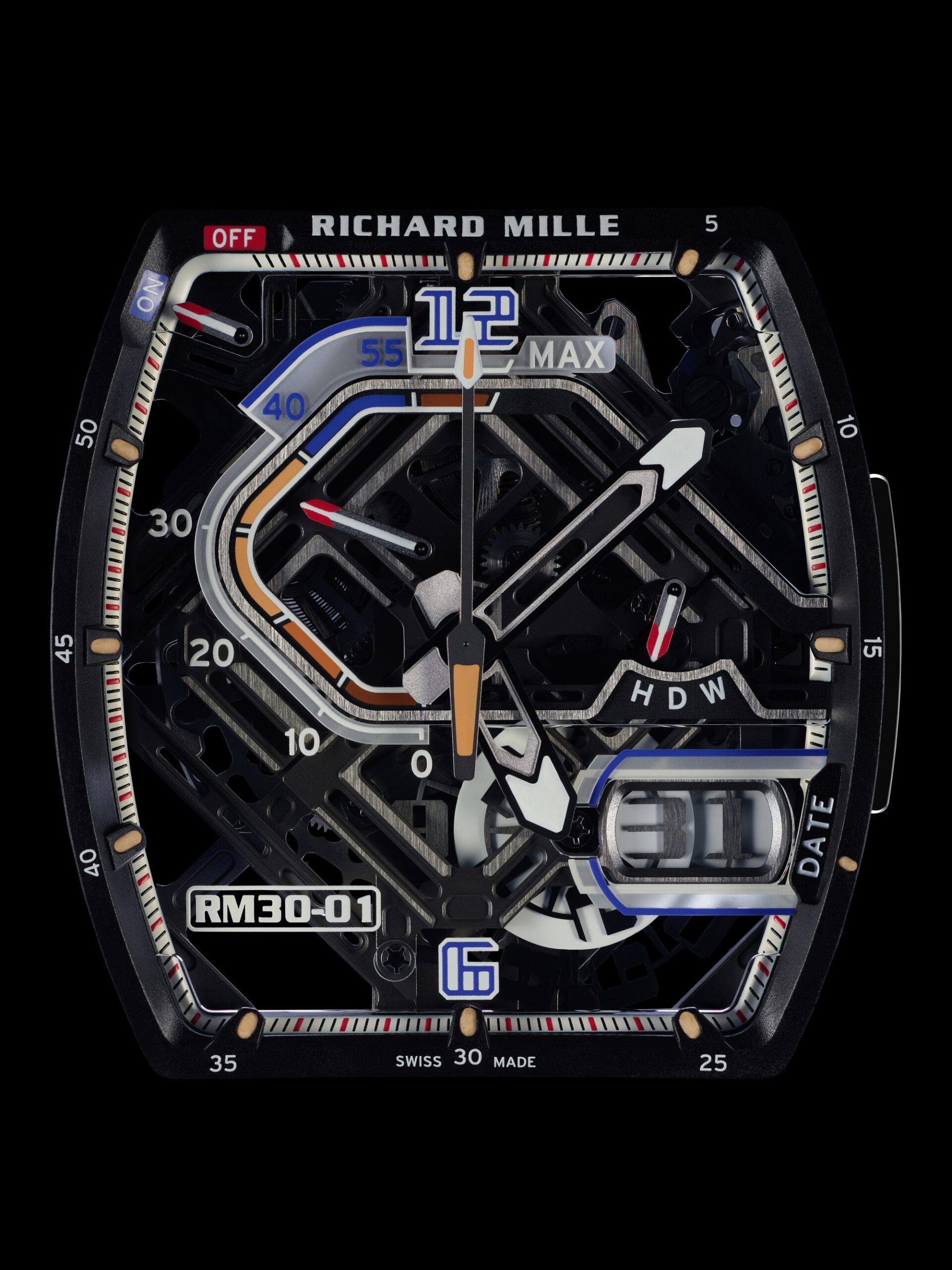 RM 30-01 Automatic Winding with Declutchable Rotor Red Gold — view 4