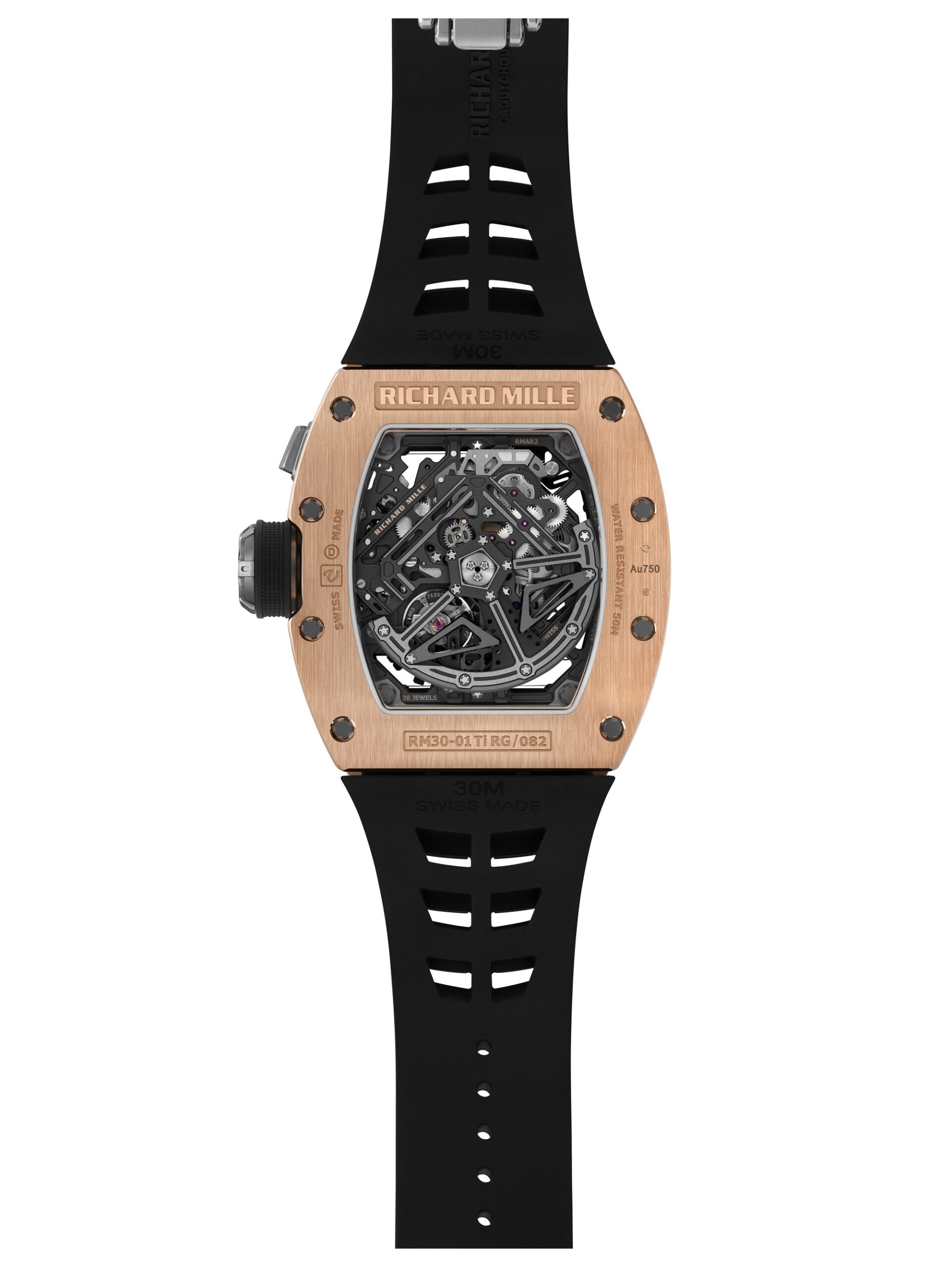 RM 30-01 Automatic Winding with Declutchable Rotor Red Gold — view 9