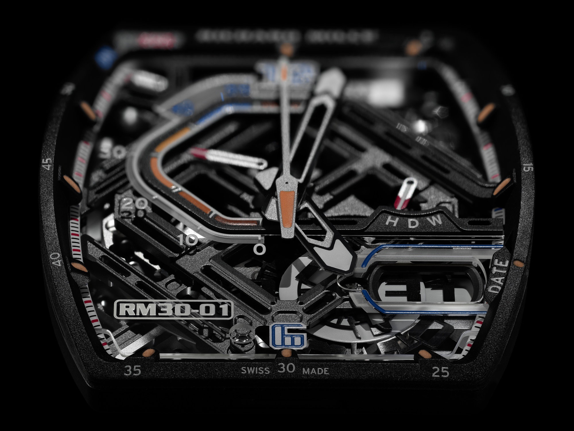 RM 30-01 Automatic Winding with Declutchable Rotor Titanium — view 13