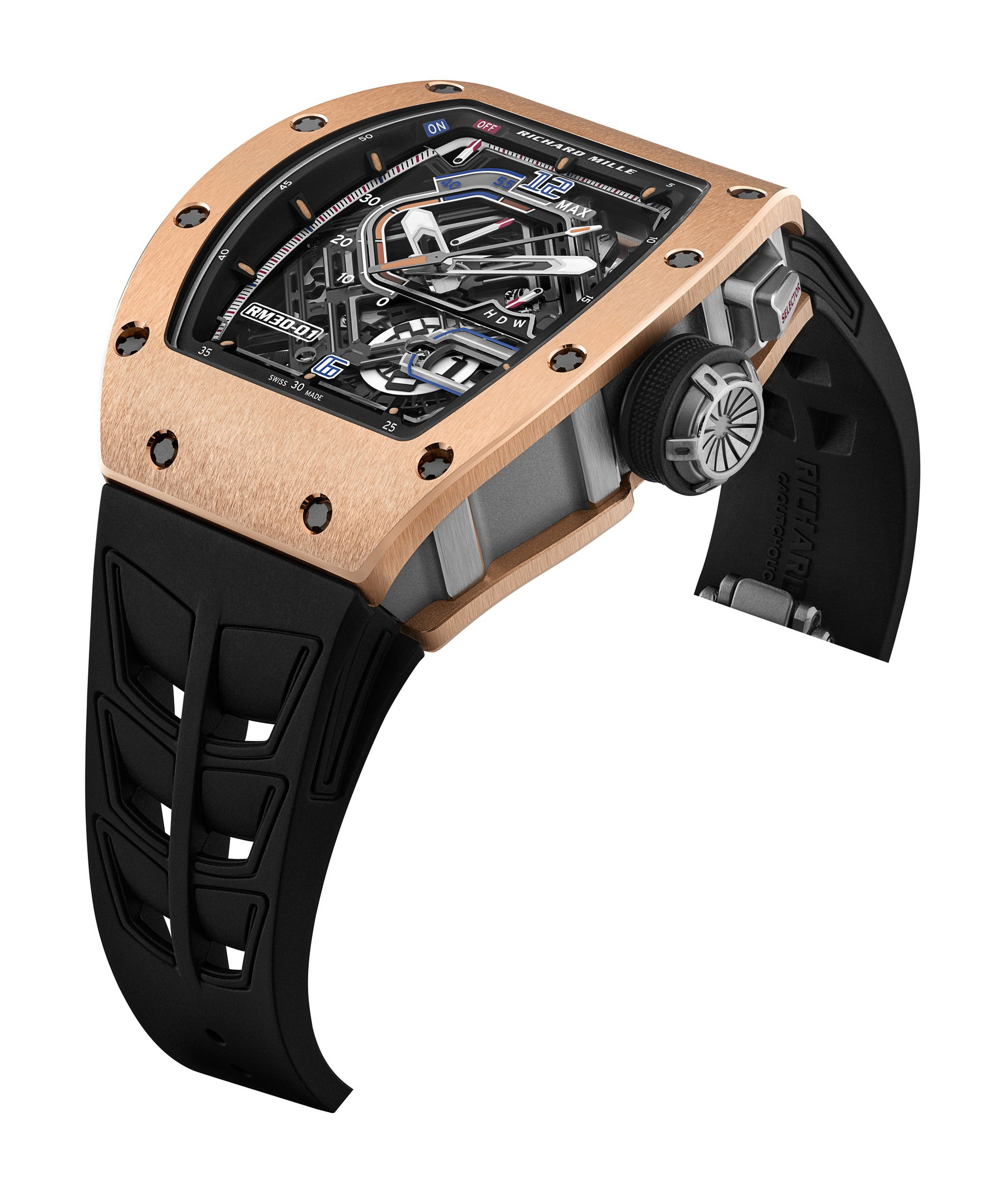 RM 30-01 Automatic Winding with Declutchable Rotor Titanium — view 15
