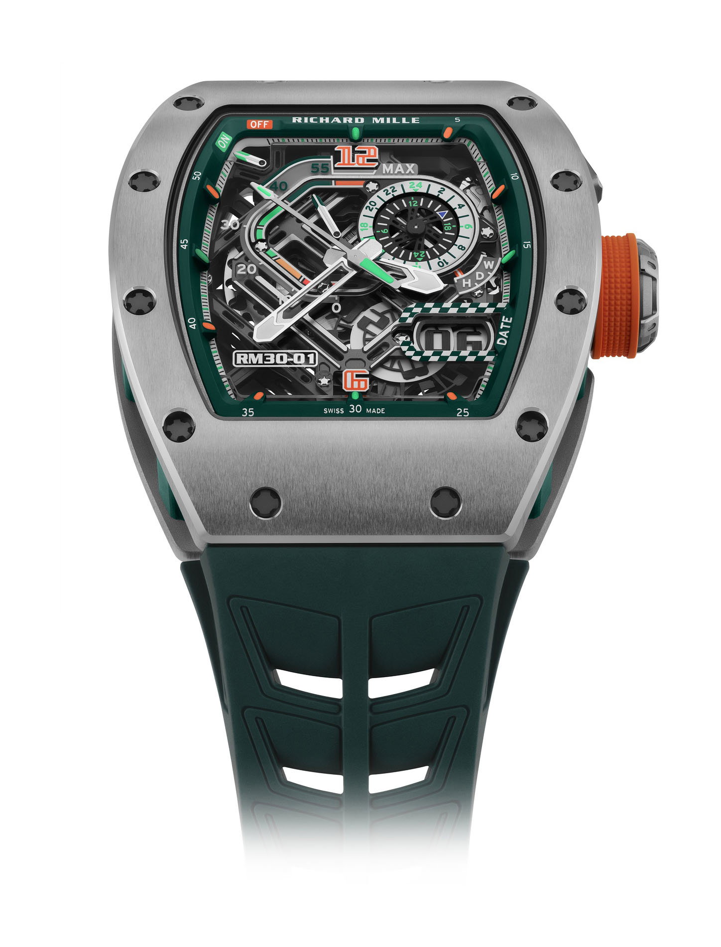 RM 30-01 Automatic Winding with Declutchable Rotor Titanium — view 17