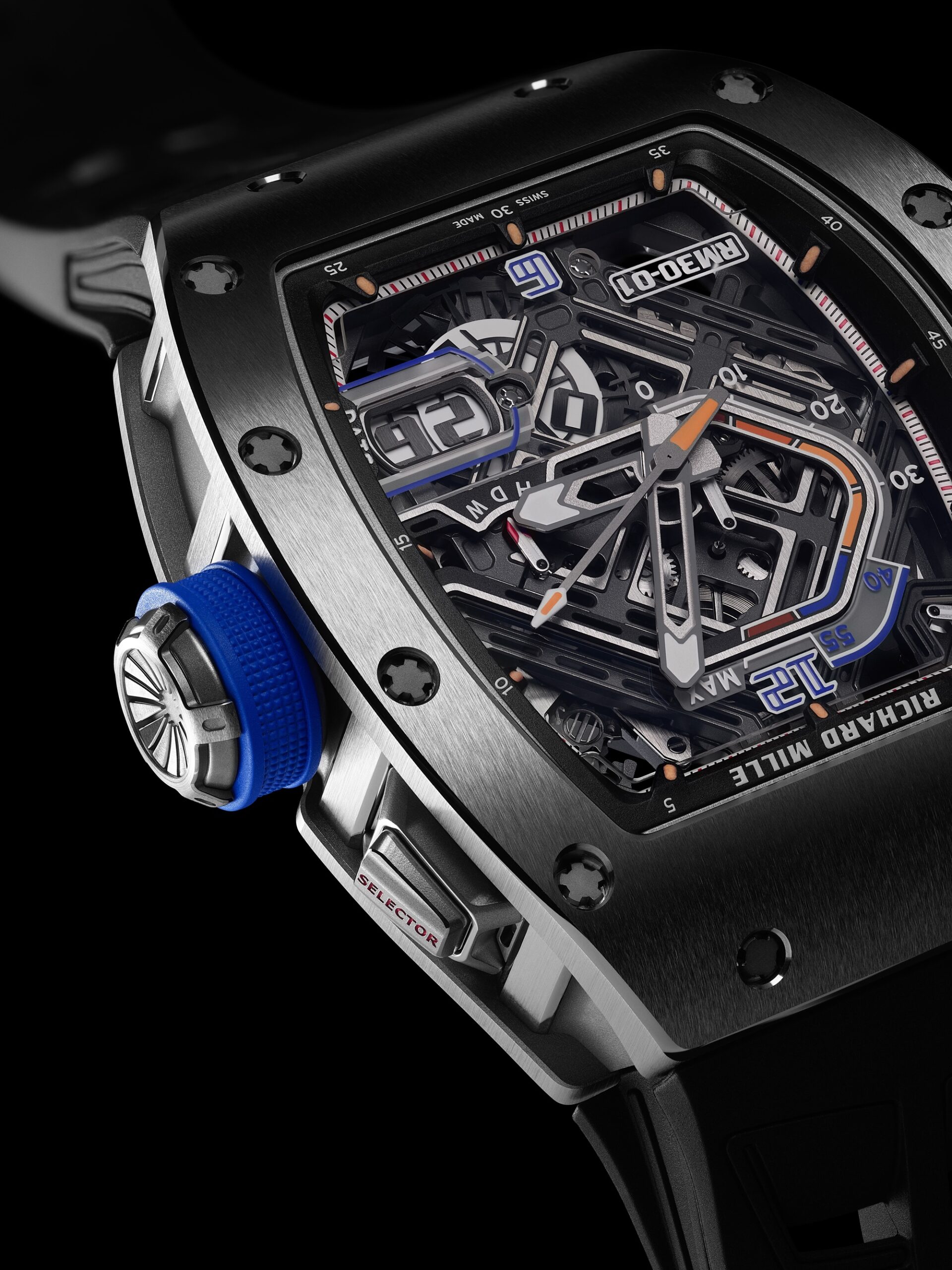 RM 30-01 Automatic Winding with Declutchable Rotor Titanium — view 5