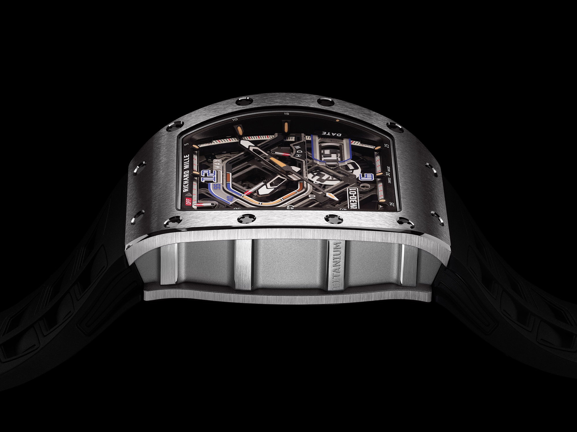 RM 30-01 Automatic Winding with Declutchable Rotor Titanium — view 6