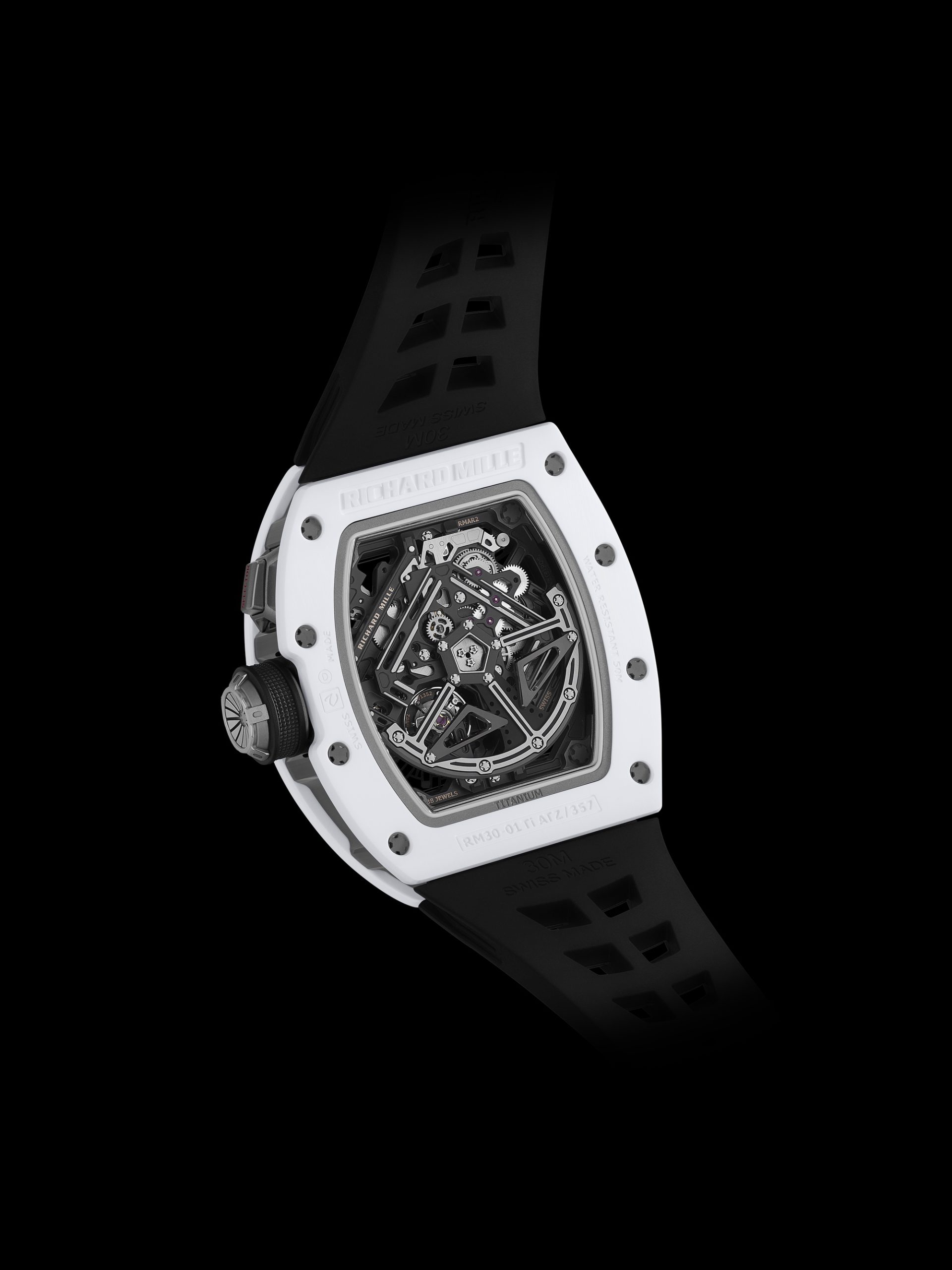 RM 30-01 Automatic Winding with Declutchable Rotor White Ceramic — view 2