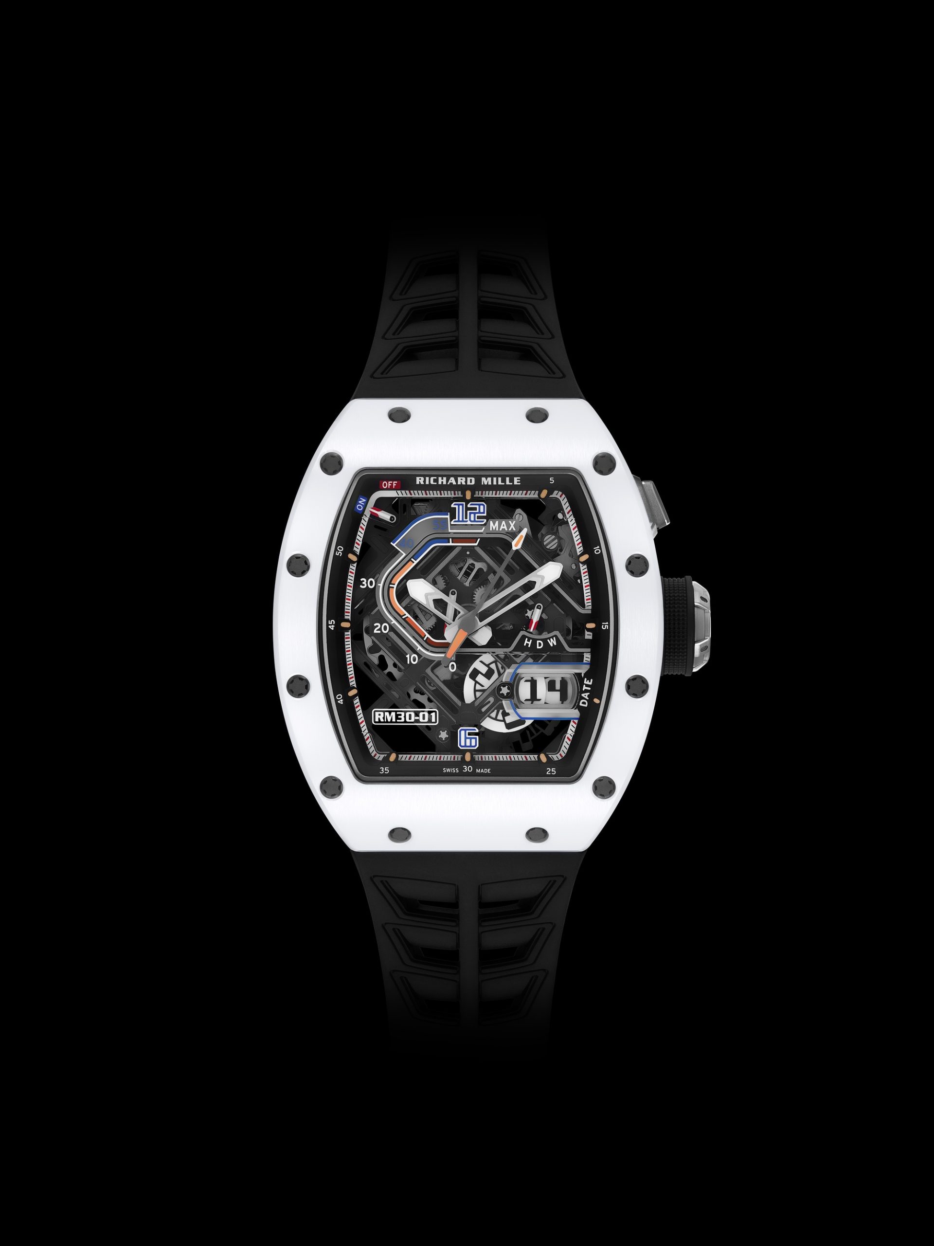 RM 30-01 Automatic Winding with Declutchable Rotor White Ceramic — view 5