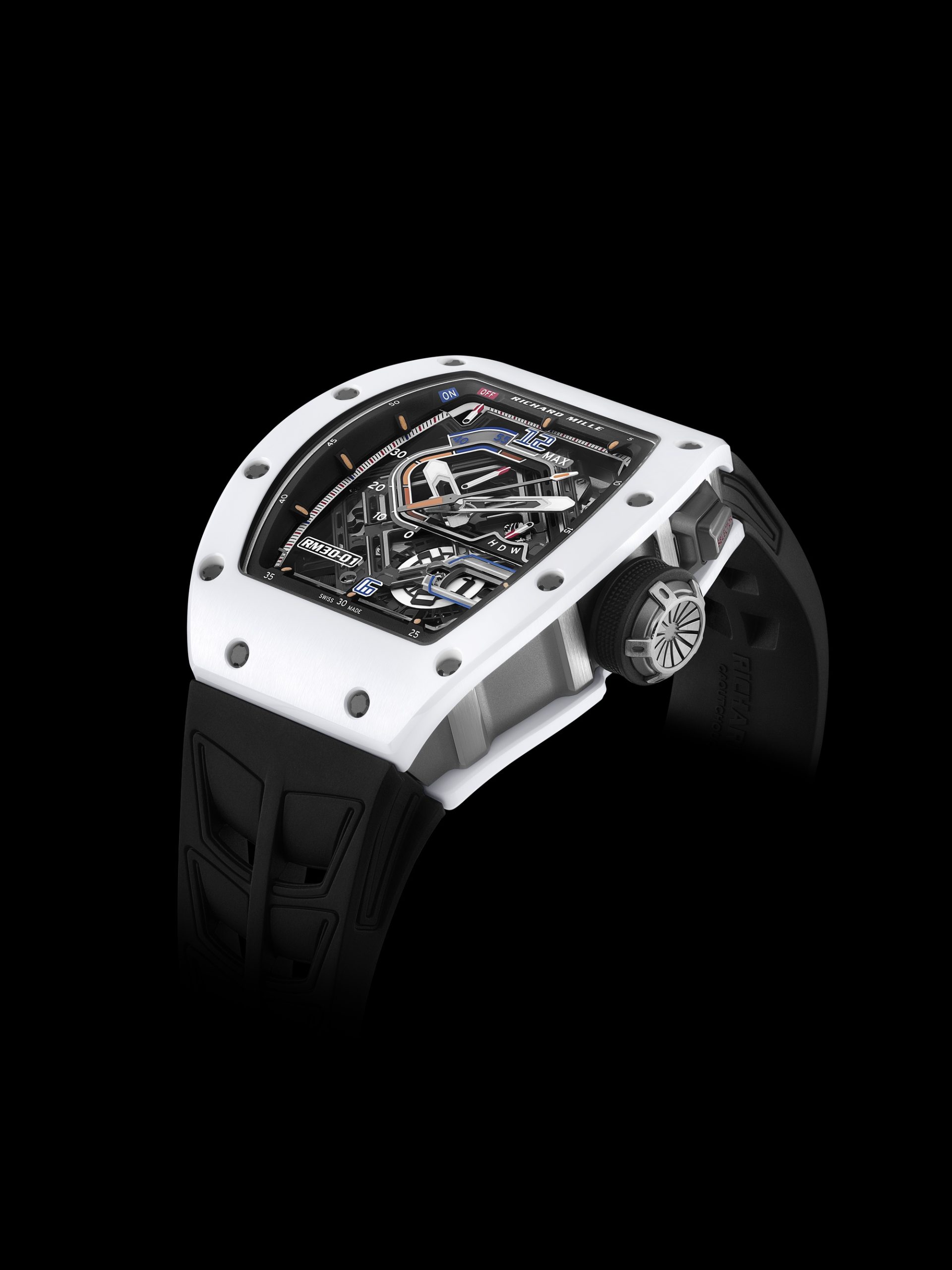 RM 30-01 Automatic Winding with Declutchable Rotor White Ceramic — view 6