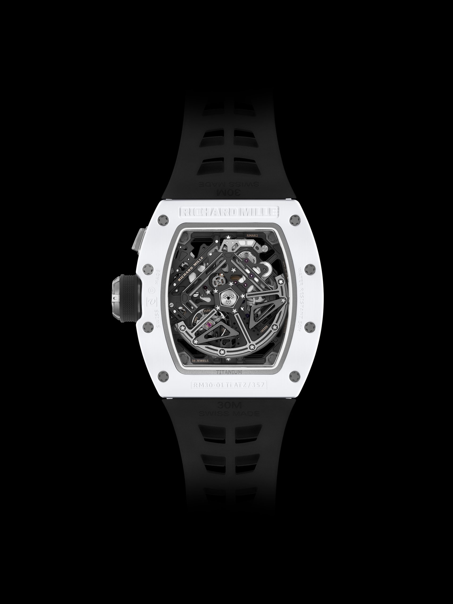 RM 30-01 Automatic Winding with Declutchable Rotor White Ceramic — view 7