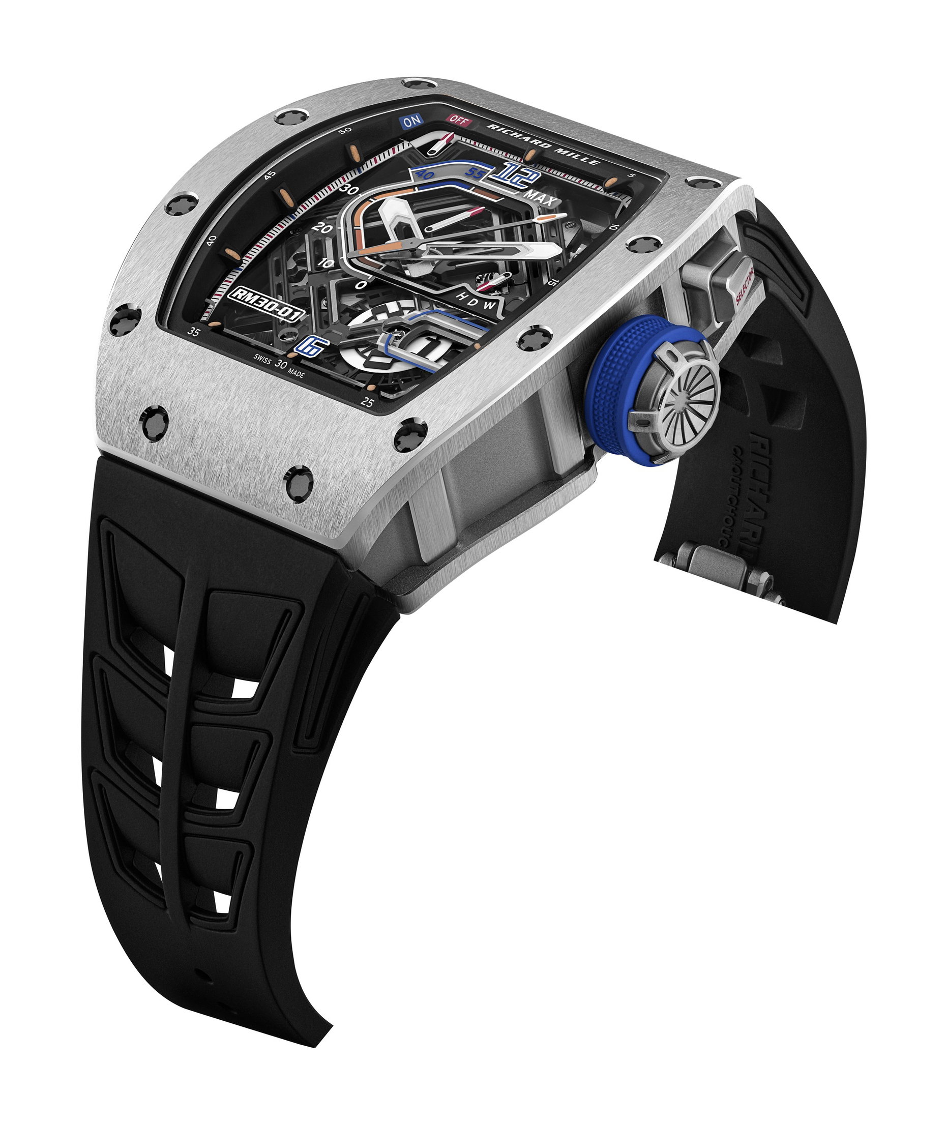 RM 30-01 Automatic Winding with Declutchable Rotor White Ceramic — view 8