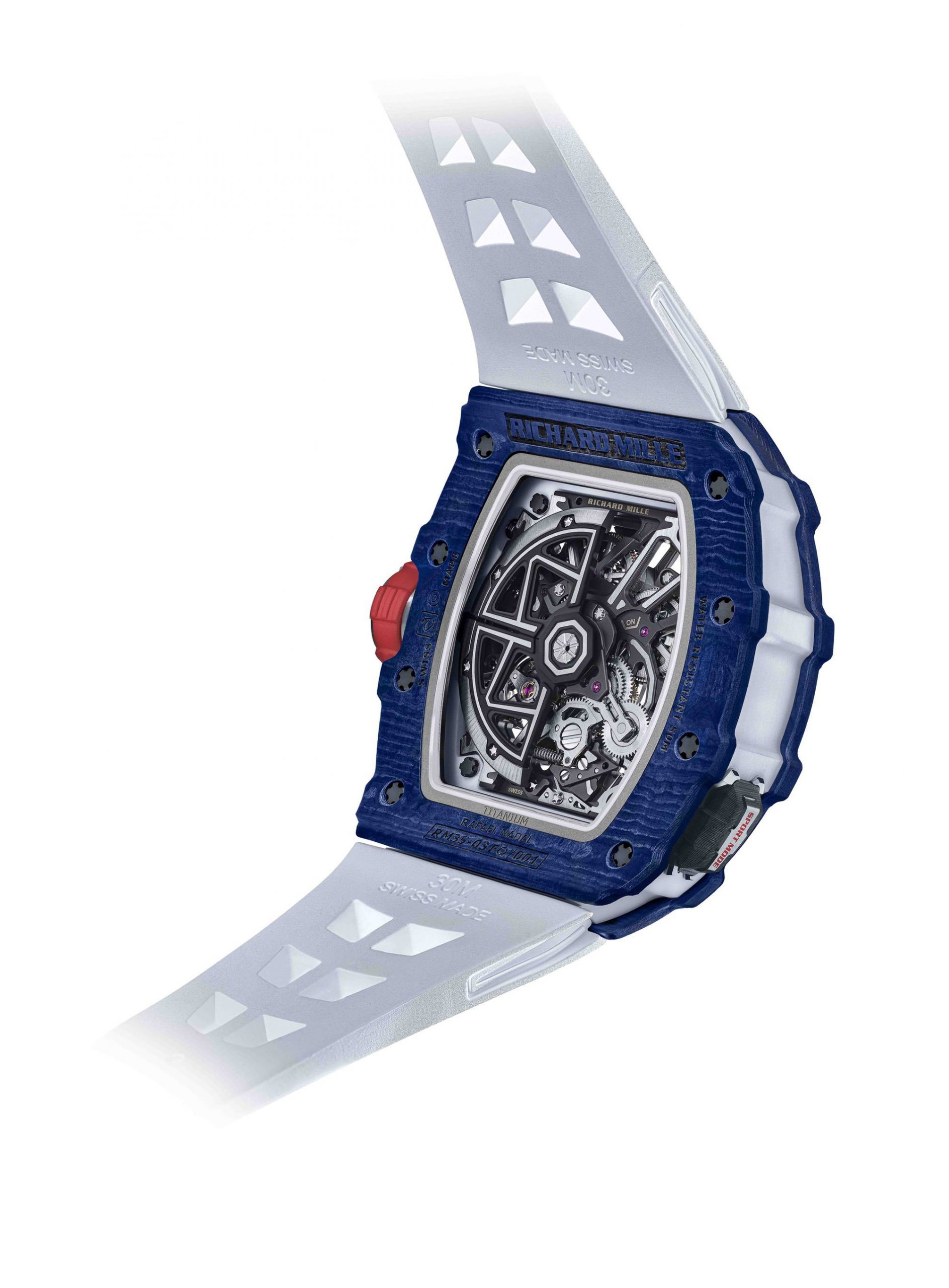 RM 35-03 Automatic Winding Rafael Nadal Blue Quartz TPT — view 4