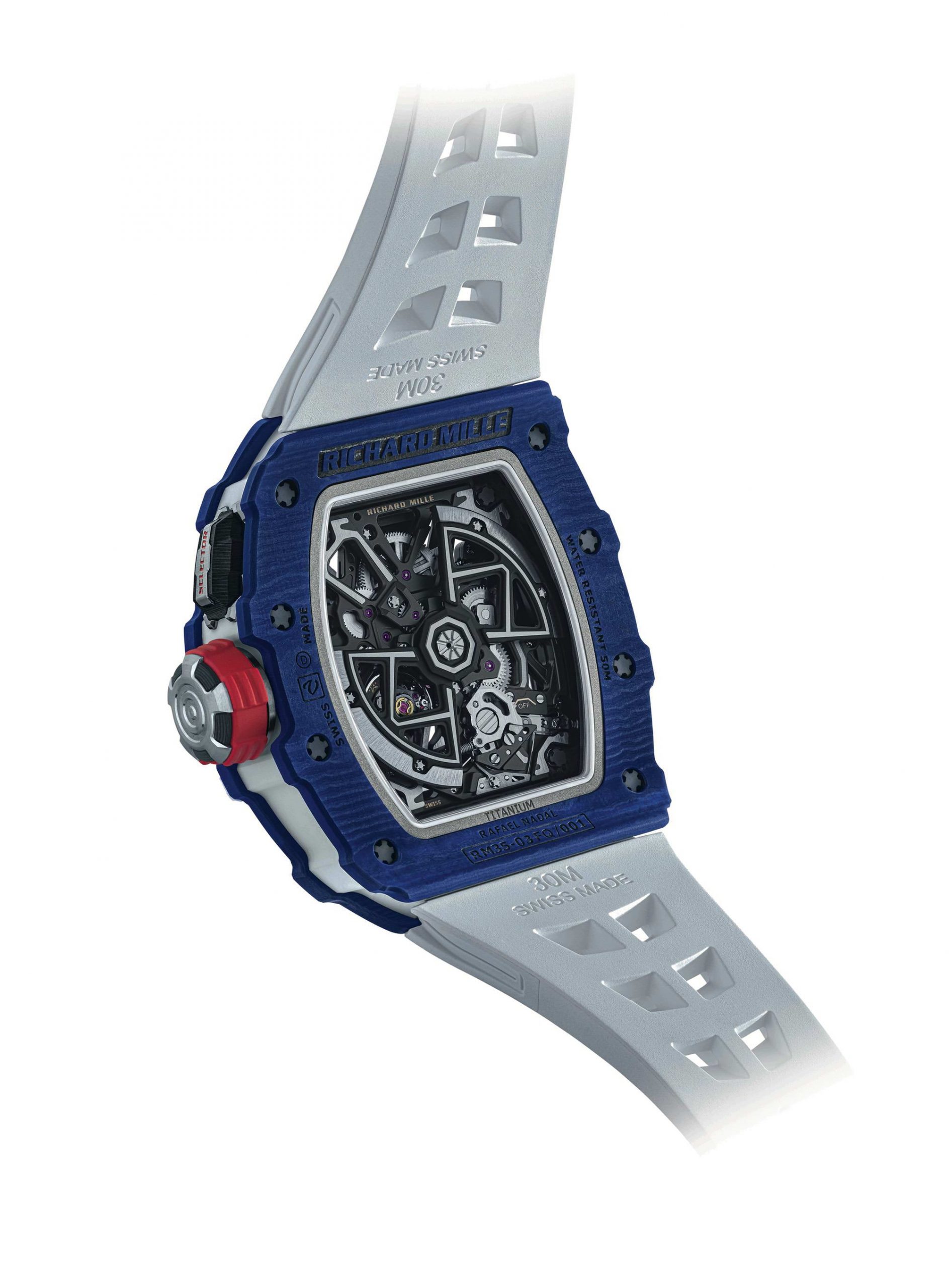 RM 35-03 Automatic Winding Rafael Nadal Blue Quartz TPT — view 5