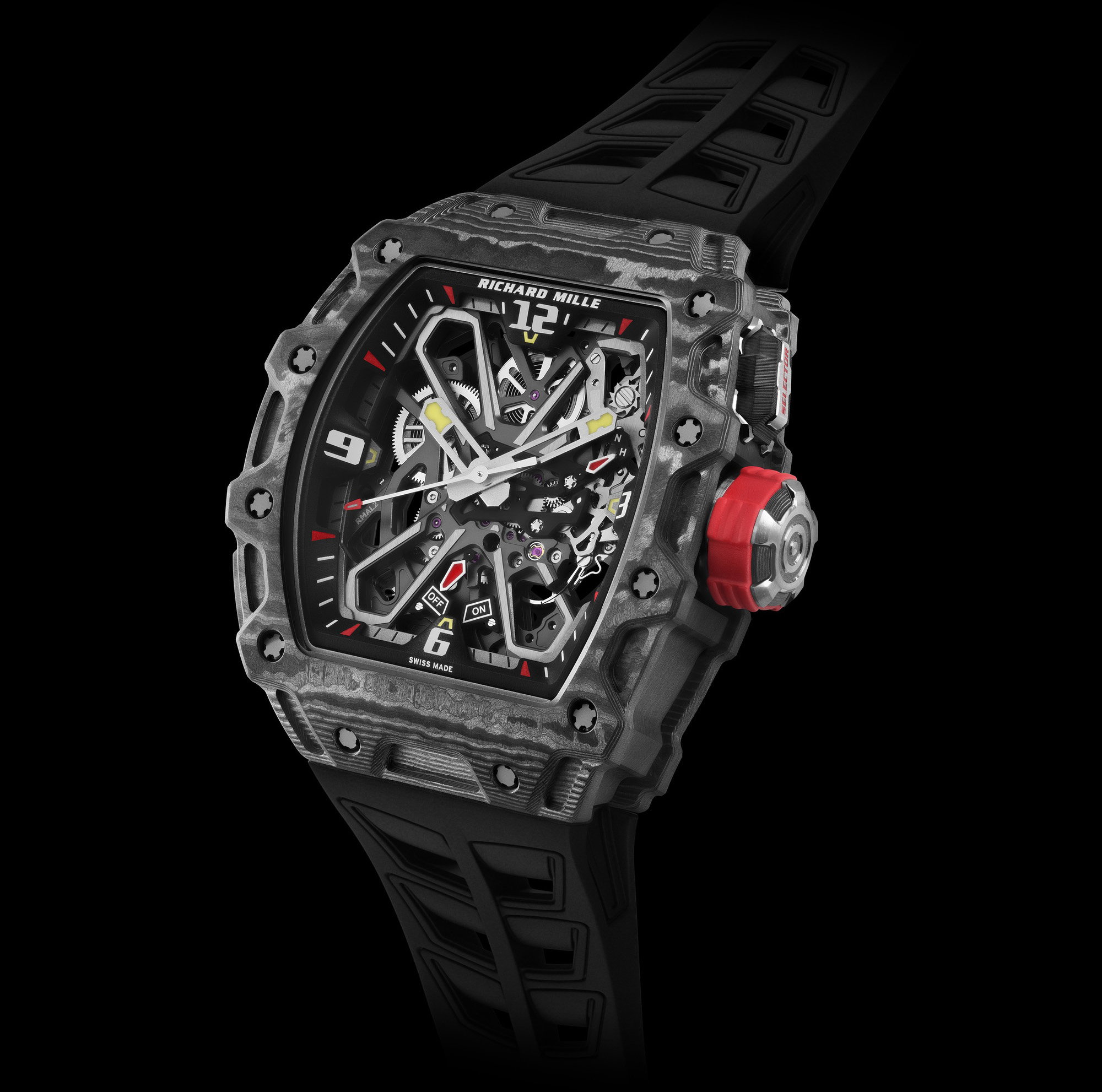 RM 35-03 Automatic Winding Rafael Nadal Carbon TPT — view 12