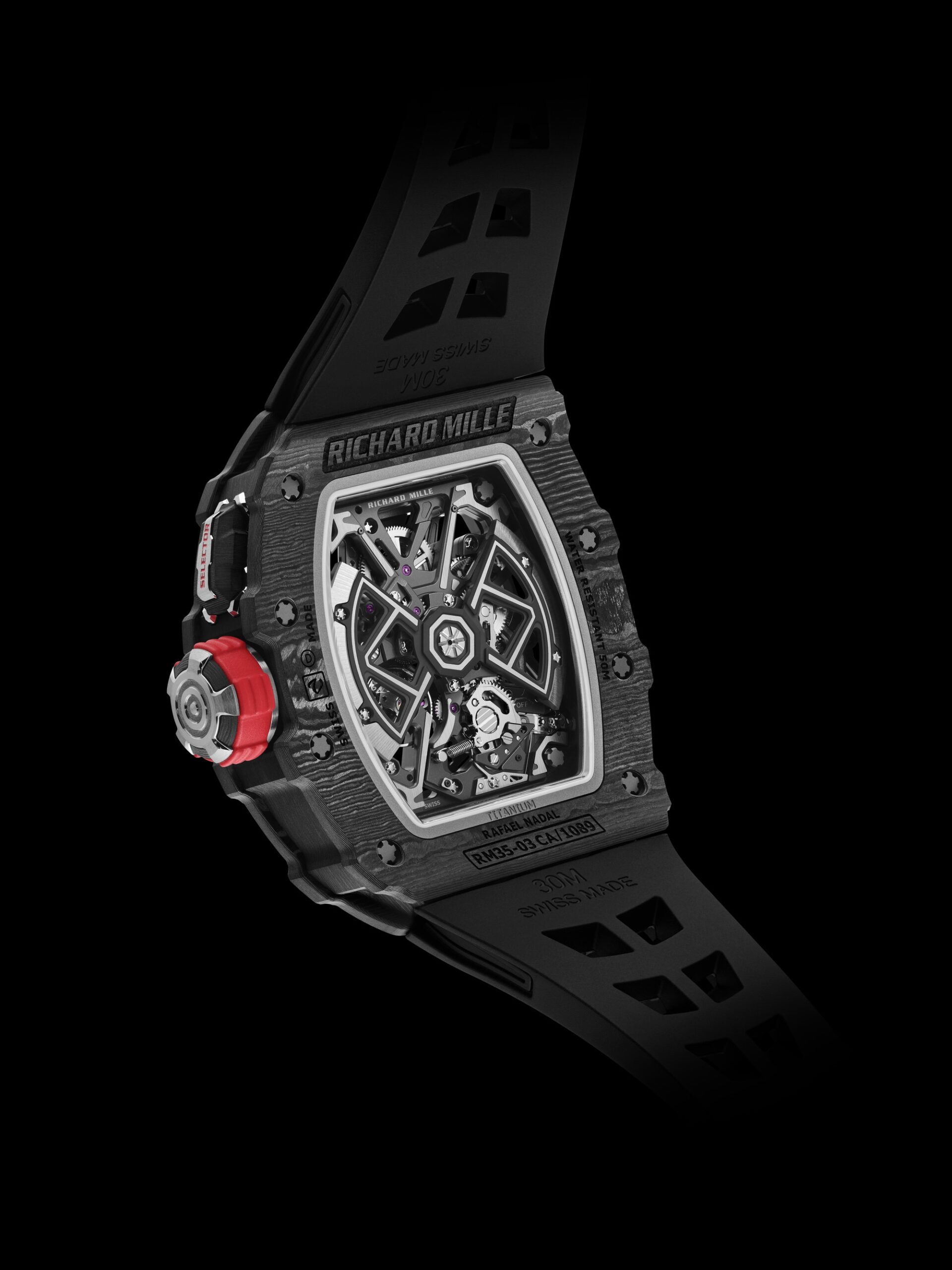 RM 35-03 Automatic Winding Rafael Nadal Carbon TPT — view 3