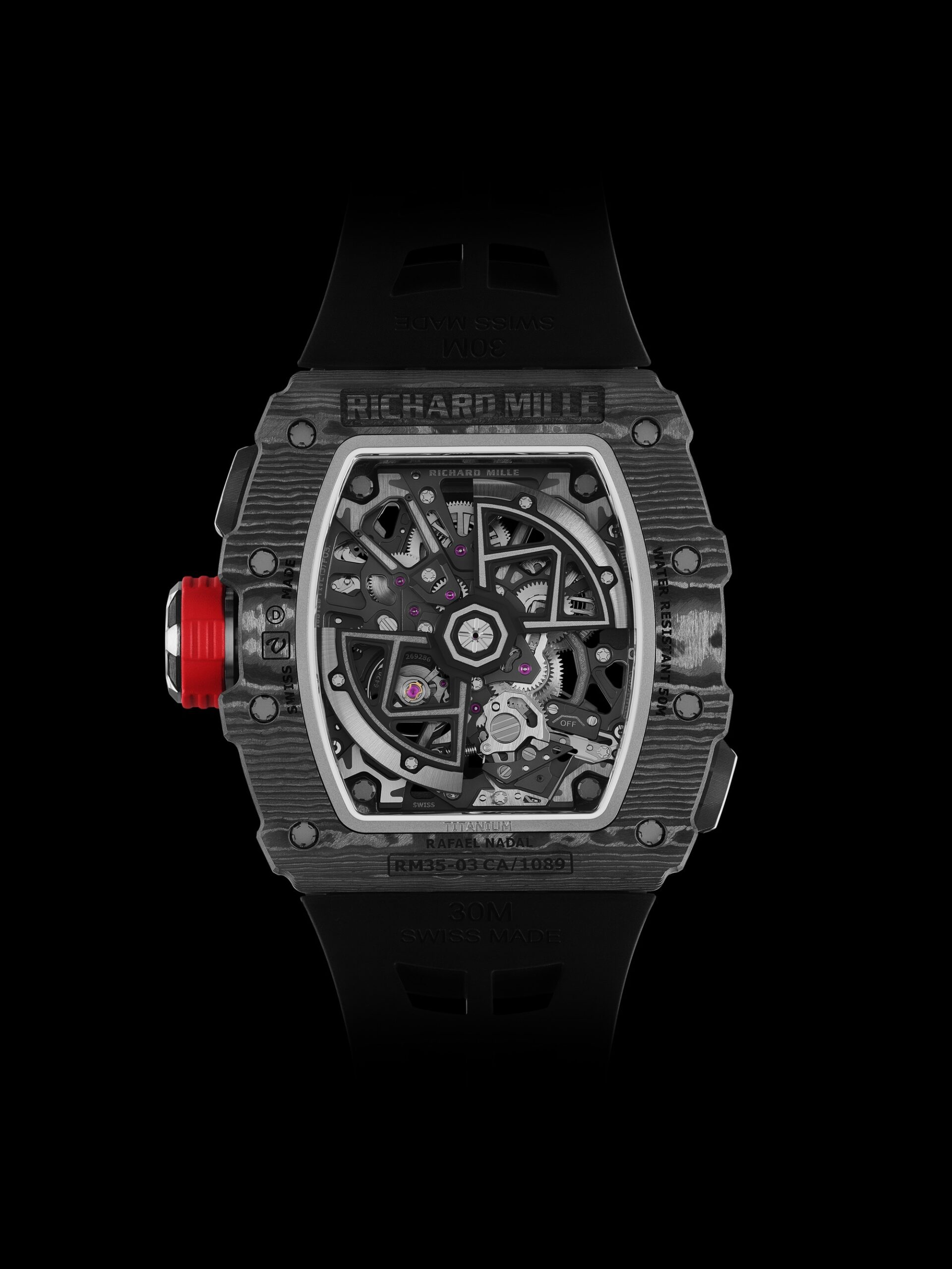 RM 35-03 Automatic Winding Rafael Nadal Carbon TPT — view 8