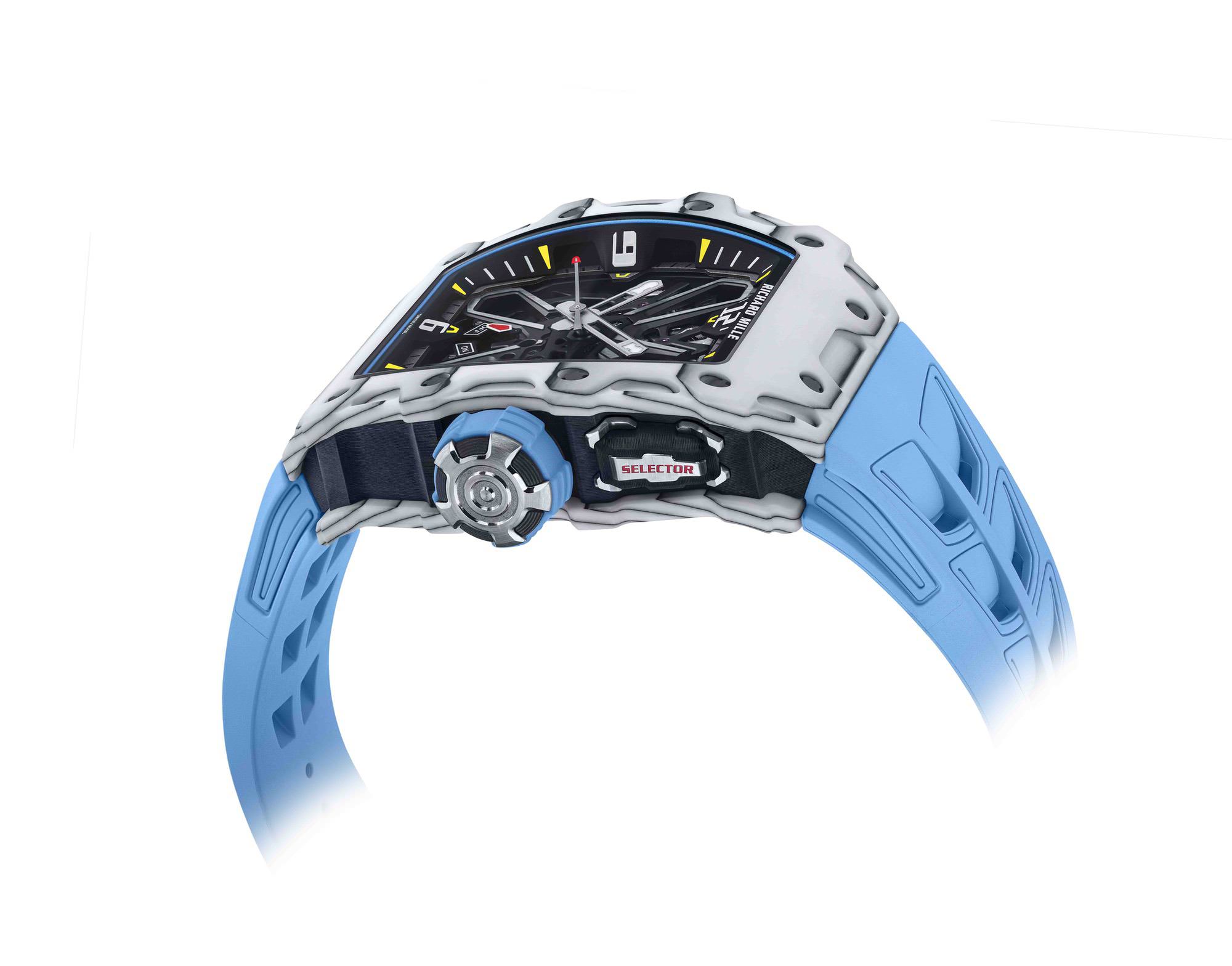 RM 35-03 Automatic Winding Rafael Nadal White Quartz TPT — view 2
