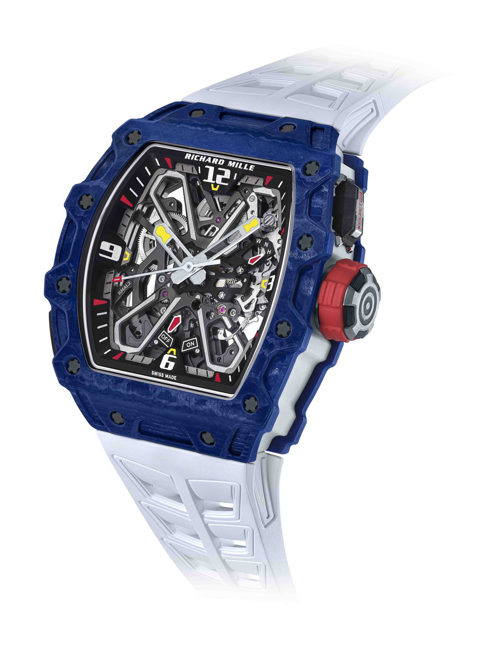 RM 35-03 Automatic Winding Rafael Nadal White Quartz TPT — view 14